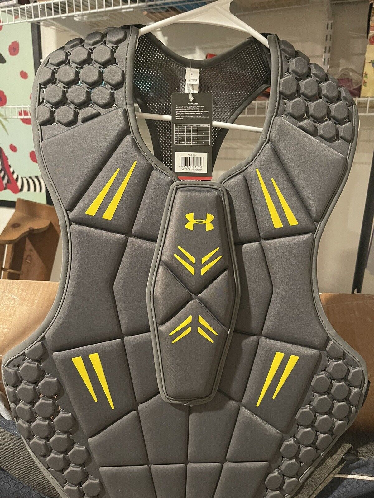 New Large Under Armour VFT Chest Protector SidelineSwap