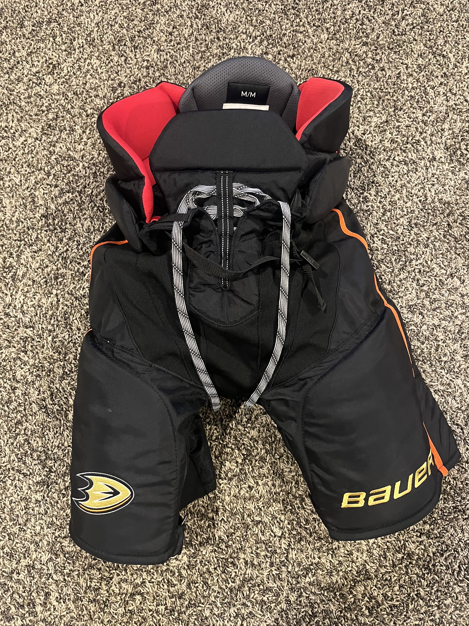 Anaheim Ducks Bauer Pro Stock Vapor Pro Hockey Pants SidelineSwap