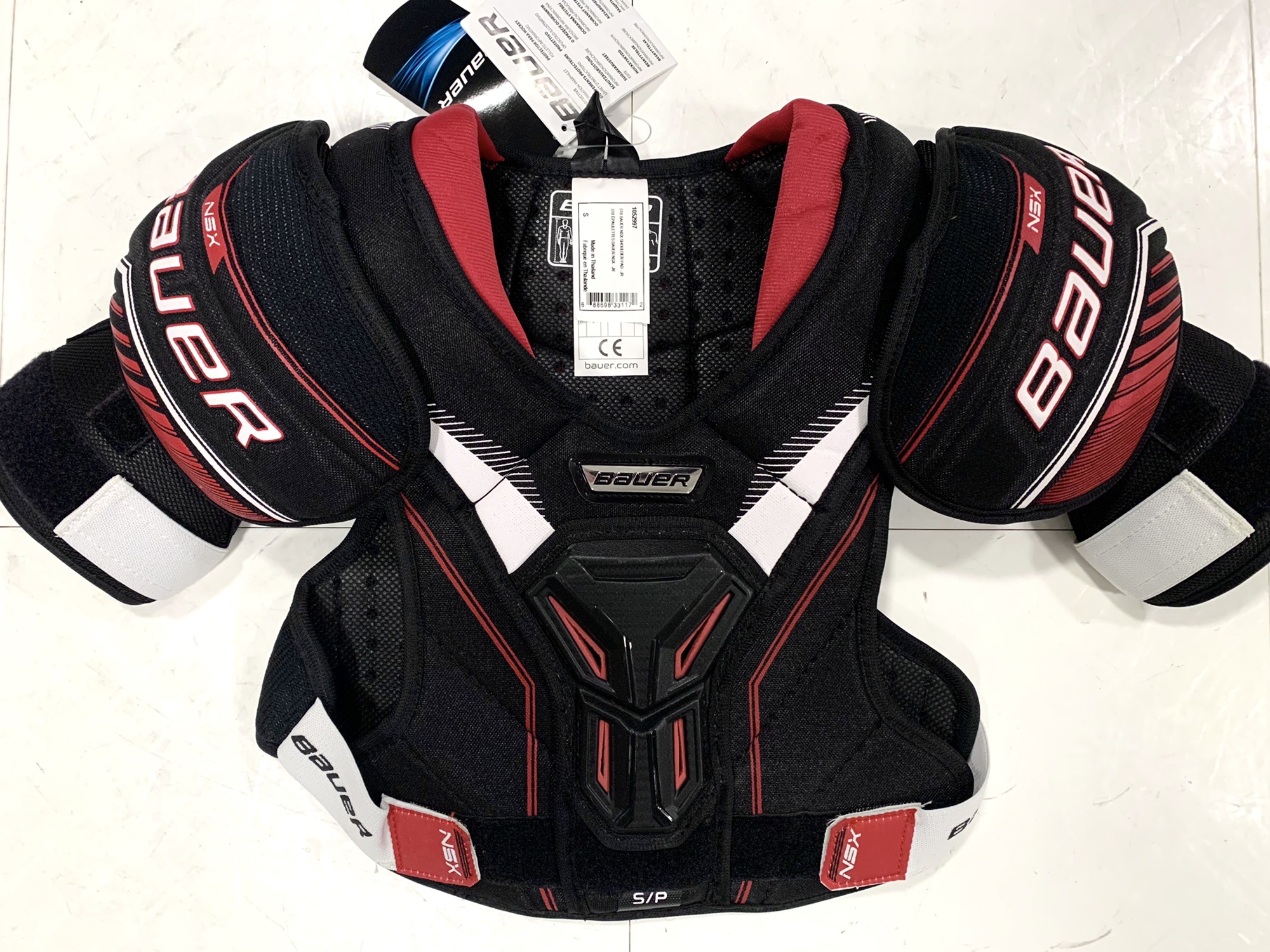 New Junior Small Bauer NSX Shoulder Pads SidelineSwap