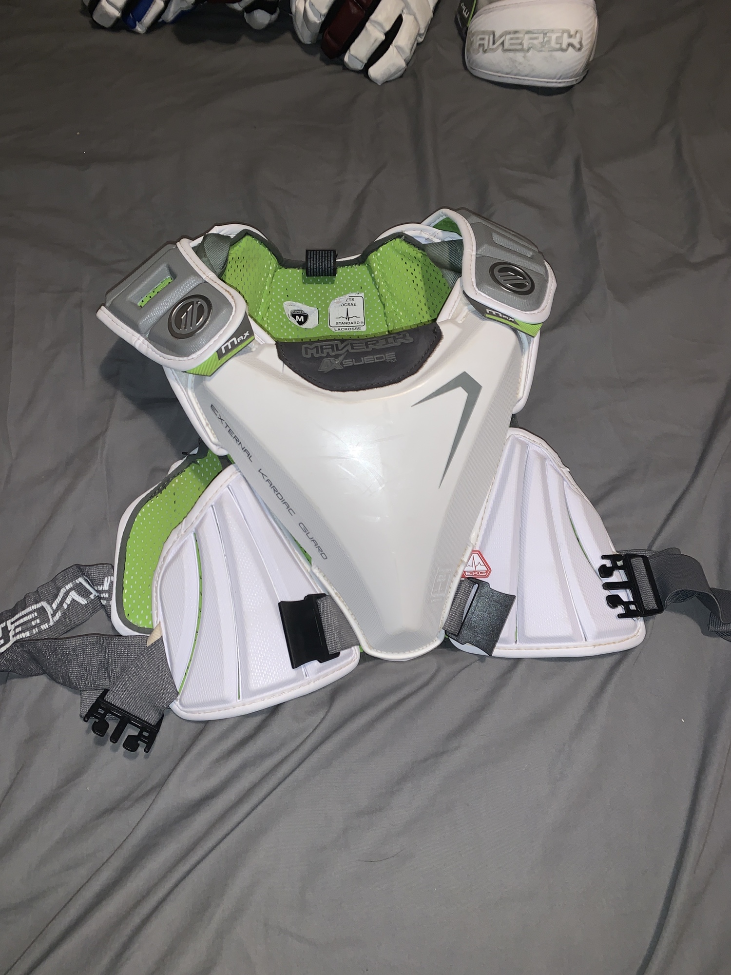 Maverik MAX EKG Shoulder Pads SidelineSwap