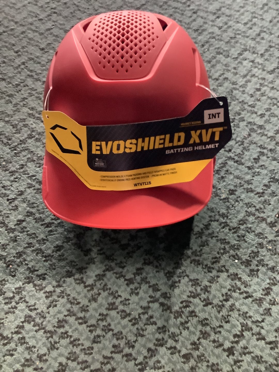 Used Evoshield Xvt Batting Helmet Fits All Standard Baseball And