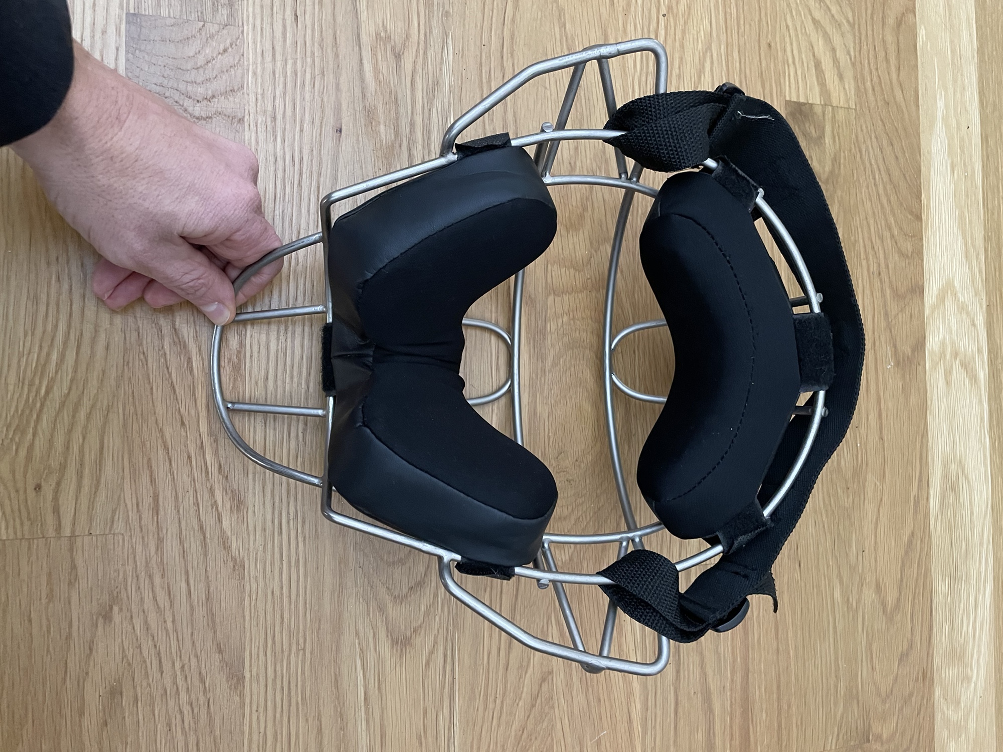 Nike pro titanium catchers mask SidelineSwap