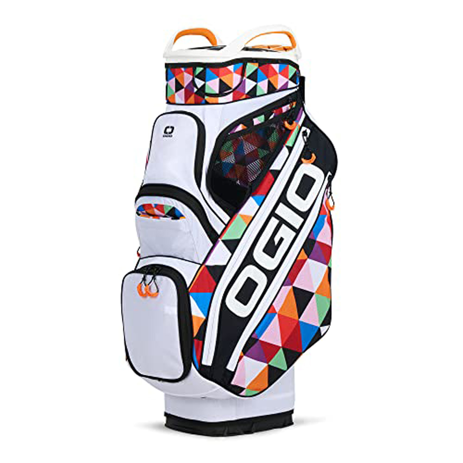 NEW 2023 Ogio Silencer 15Way Triangle Retro Cart Golf Bag SidelineSwap