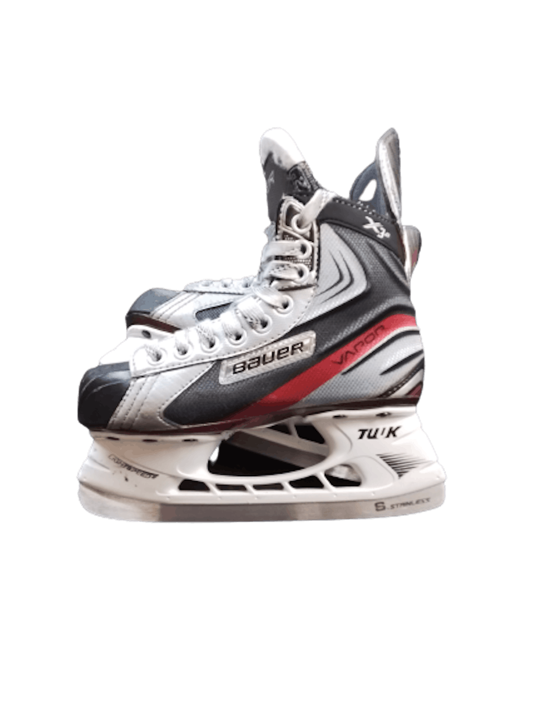Used Bauer Vapor Junior 02 Ice Hockey Skates SidelineSwap
