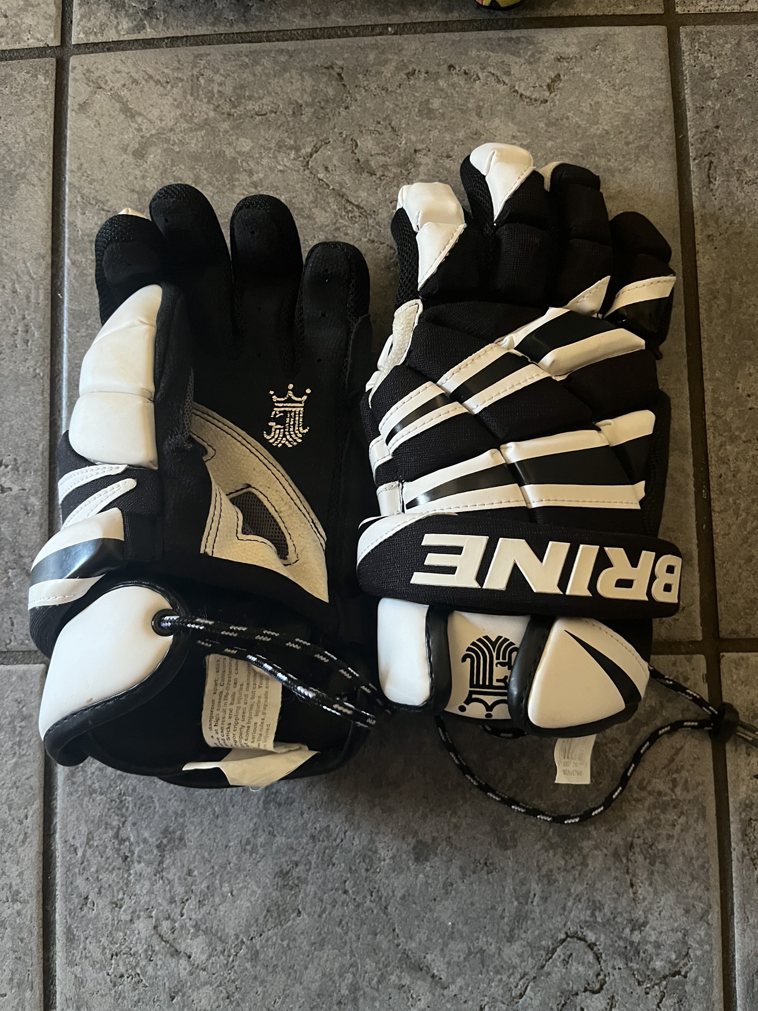 Used Player's Brine 13" Lacrosse Gloves SidelineSwap