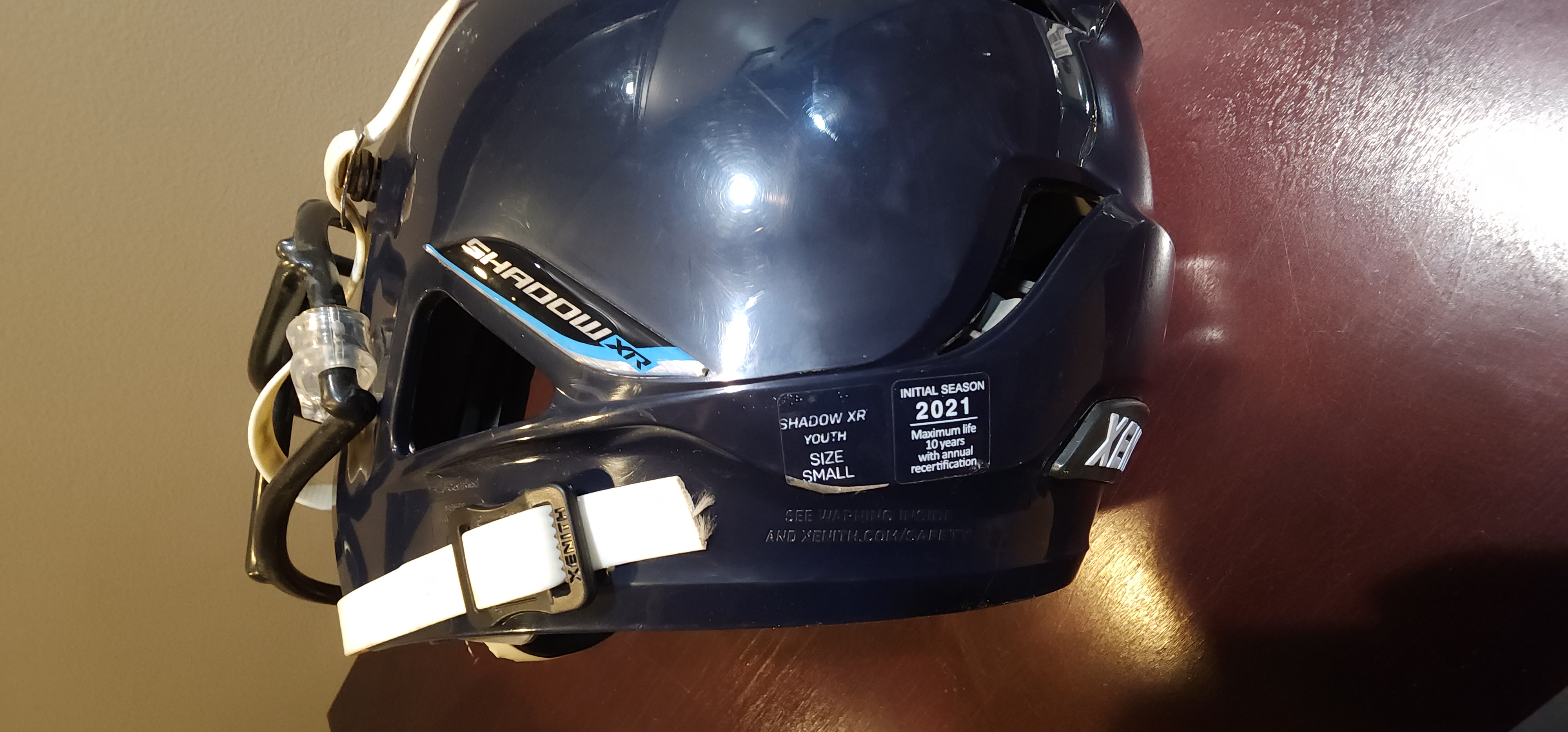 Youth Used Small Xenith Shadow xr Helmet SidelineSwap