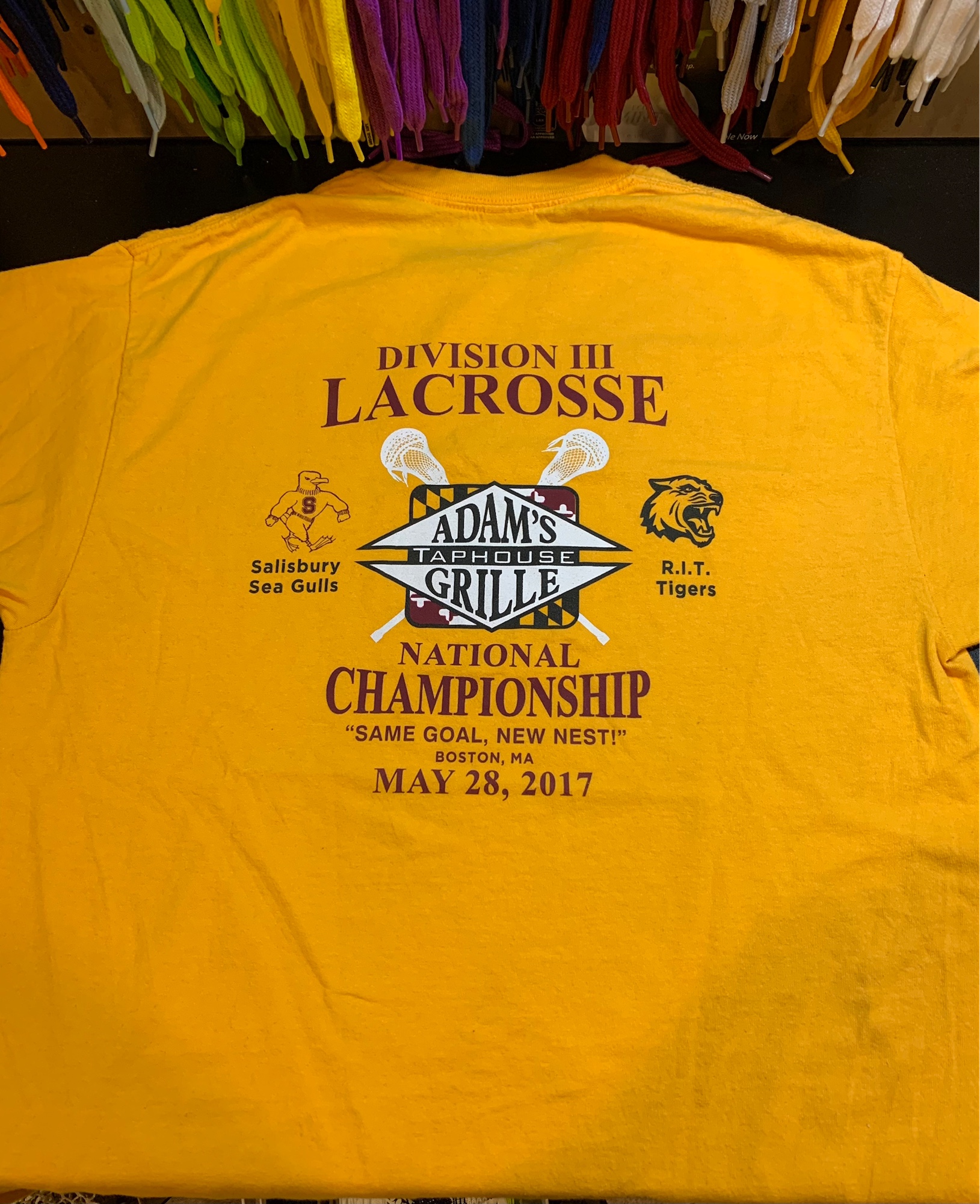 2017 Division 3 Men’s Lacrosse Championship Salisbury TShirt