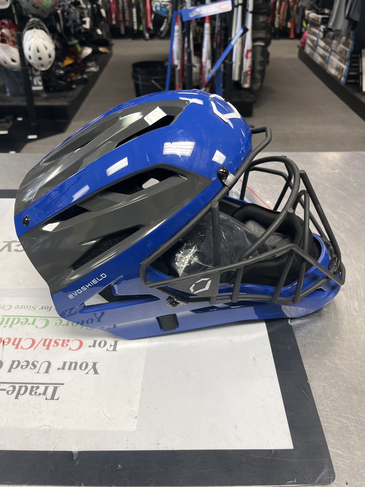 New EvoShield Catcher's Mask SidelineSwap