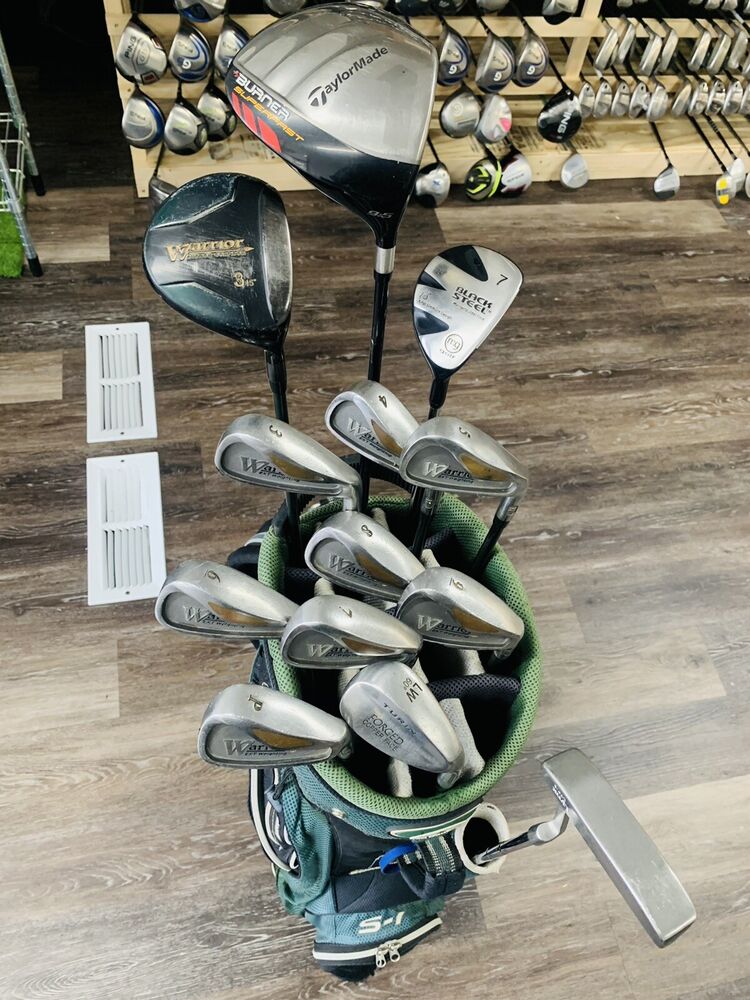 Complete Set of Golf Clubs Taylormade, Warrior (1/2” Long) SidelineSwap