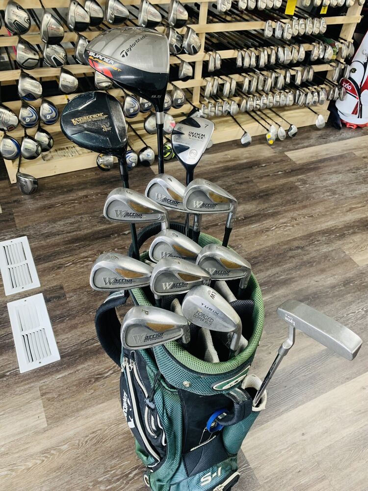 Complete Set of Golf Clubs Taylormade, Warrior (1/2” Long) SidelineSwap