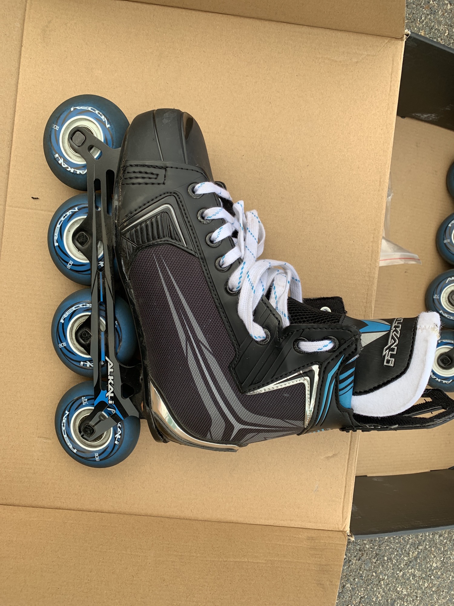 Used Alkali RPD Recon Inline Skates Unknown 8.0 SidelineSwap