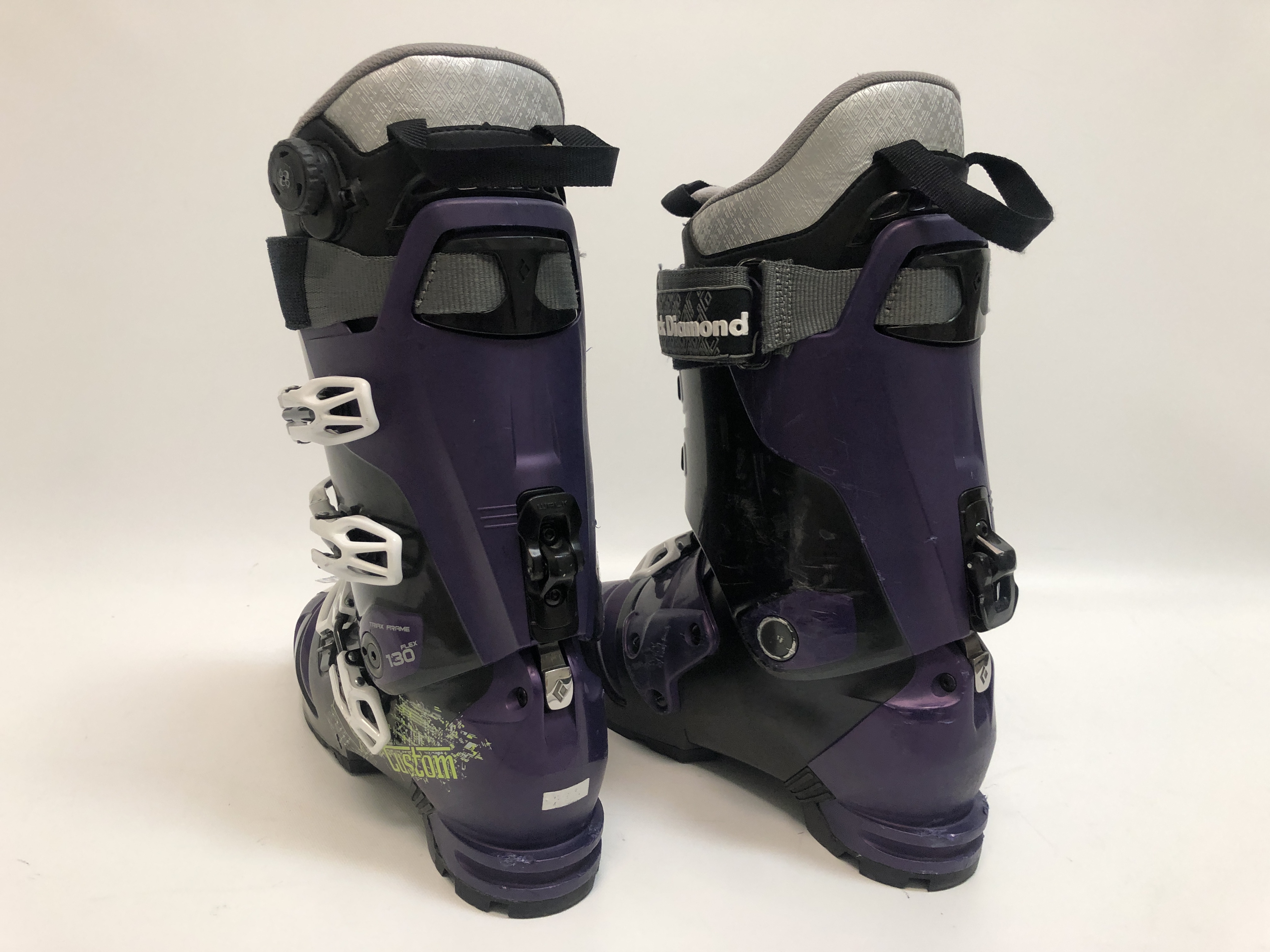 Black Diamond Custom 28.5 130 Flex Telemark Ski Boots SidelineSwap