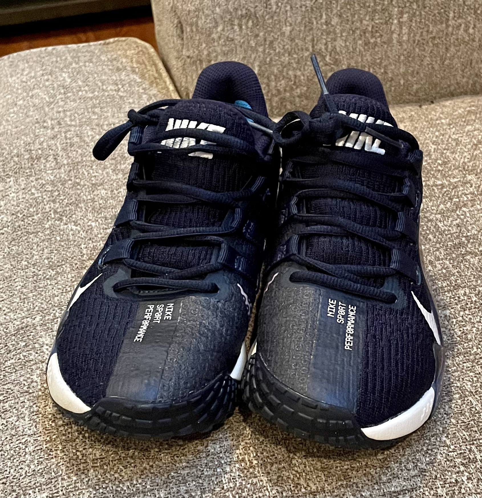 Blue Men's Turf Cleats Low Top Force Zoom Trout 7 SidelineSwap