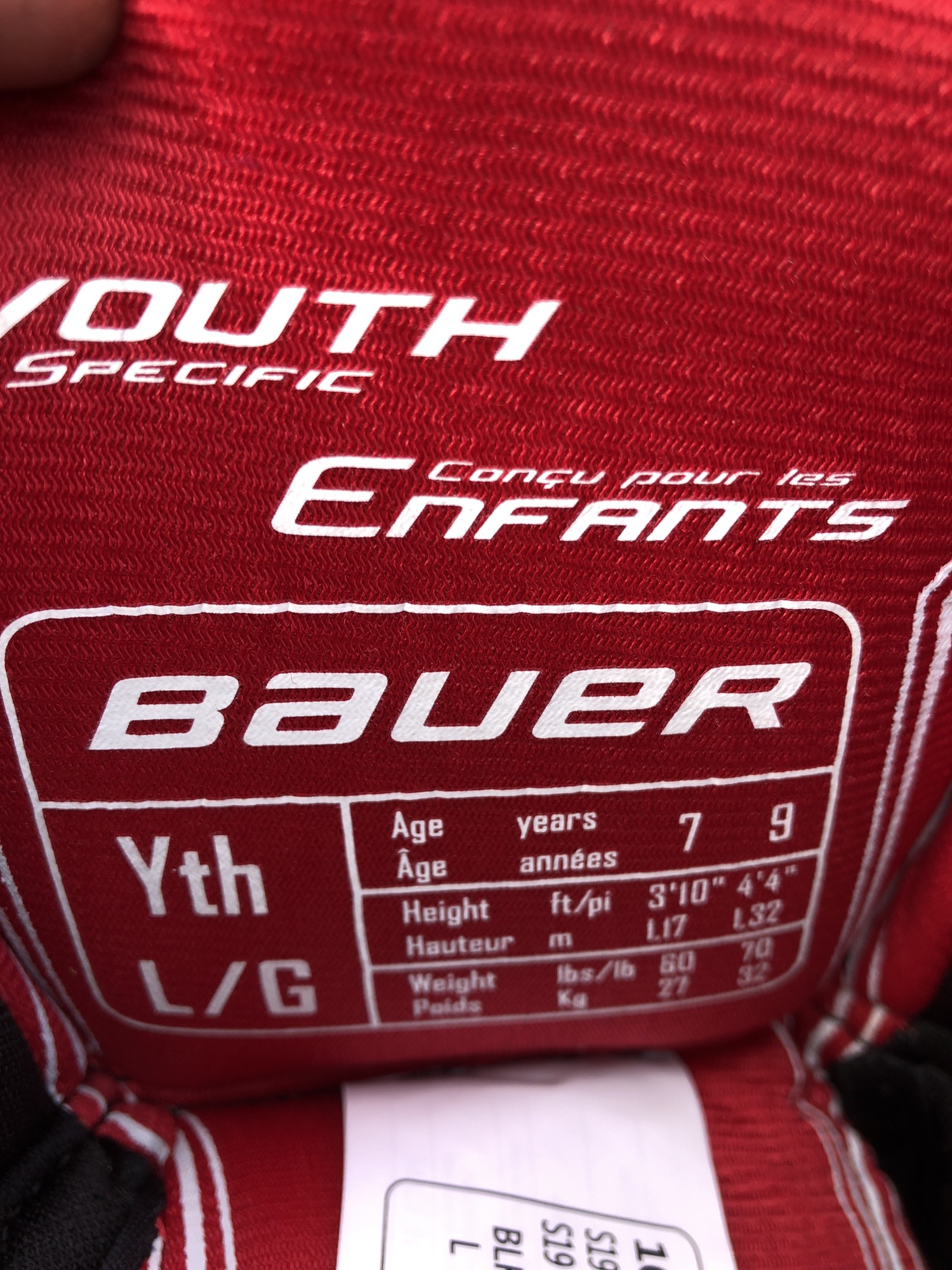 Youth Used Large Bauer Nsx Hockey Pants SidelineSwap