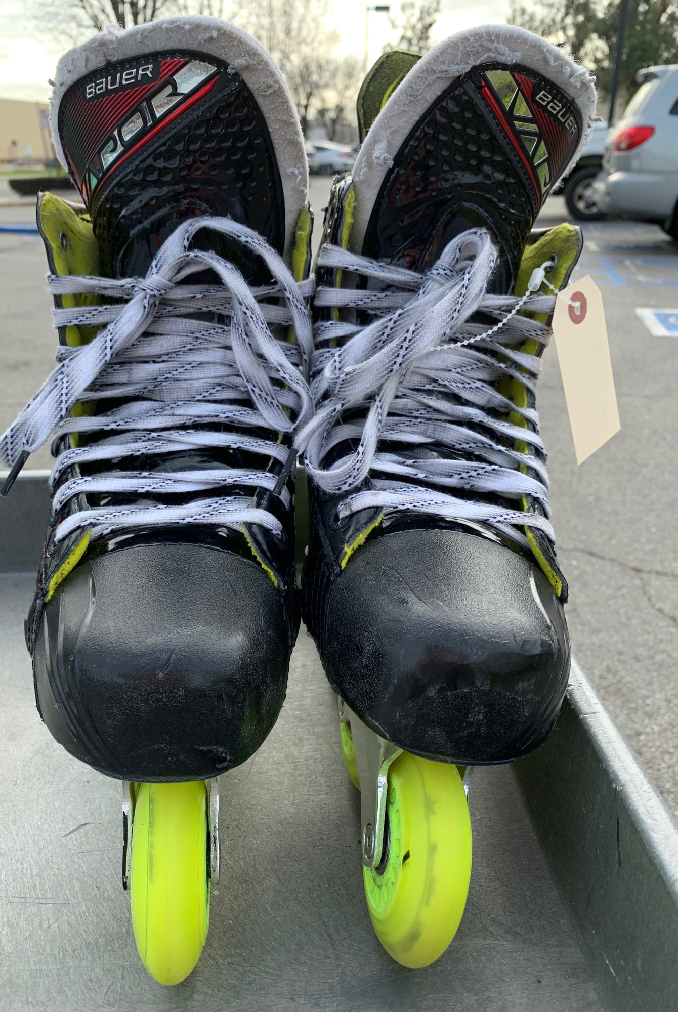 Used Bauer Vapor X2.9 Inline Skates D&R (Regular) 7.5 SidelineSwap