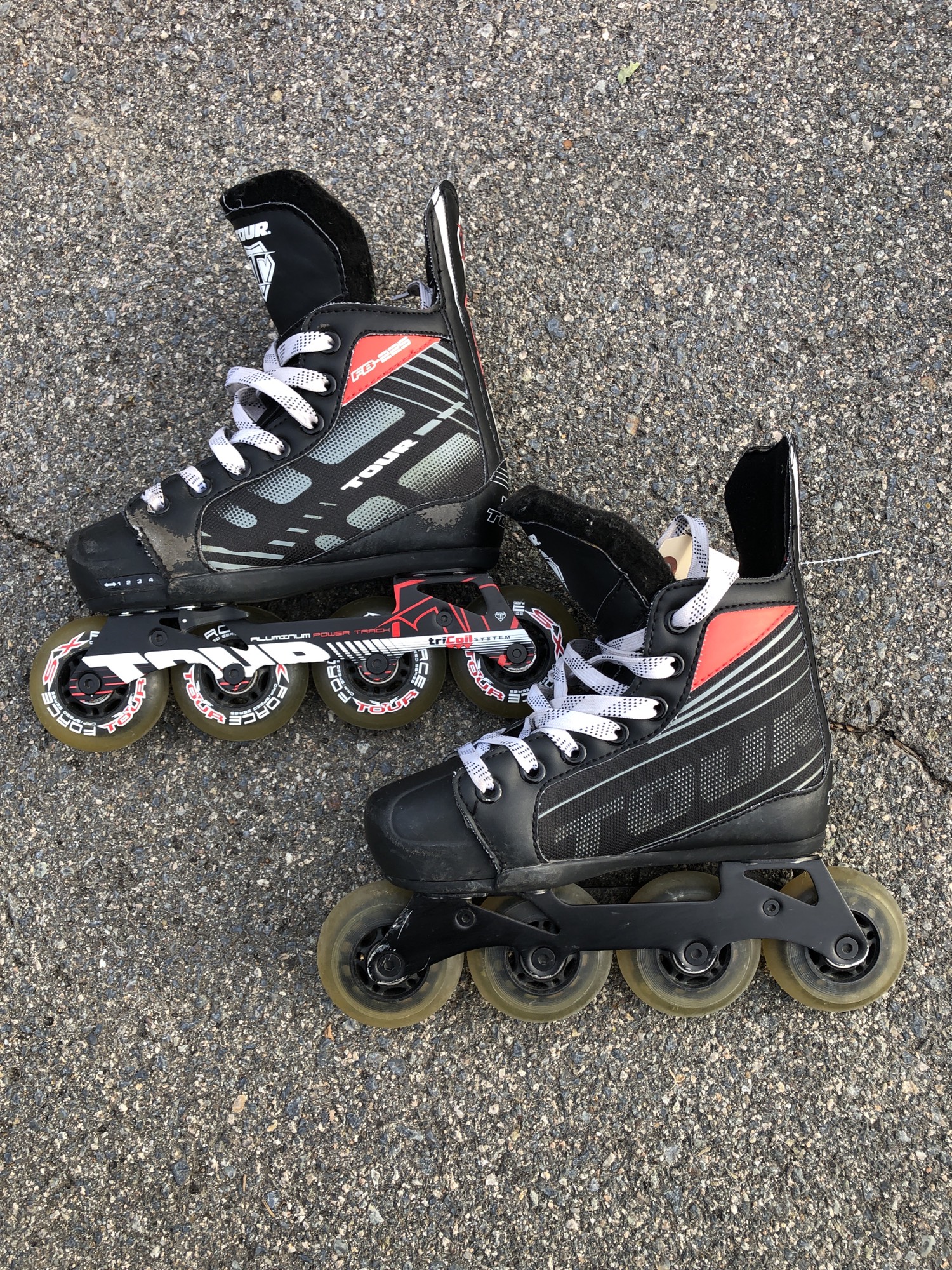 Used Tour Inline Skates Adjustable 14 SidelineSwap