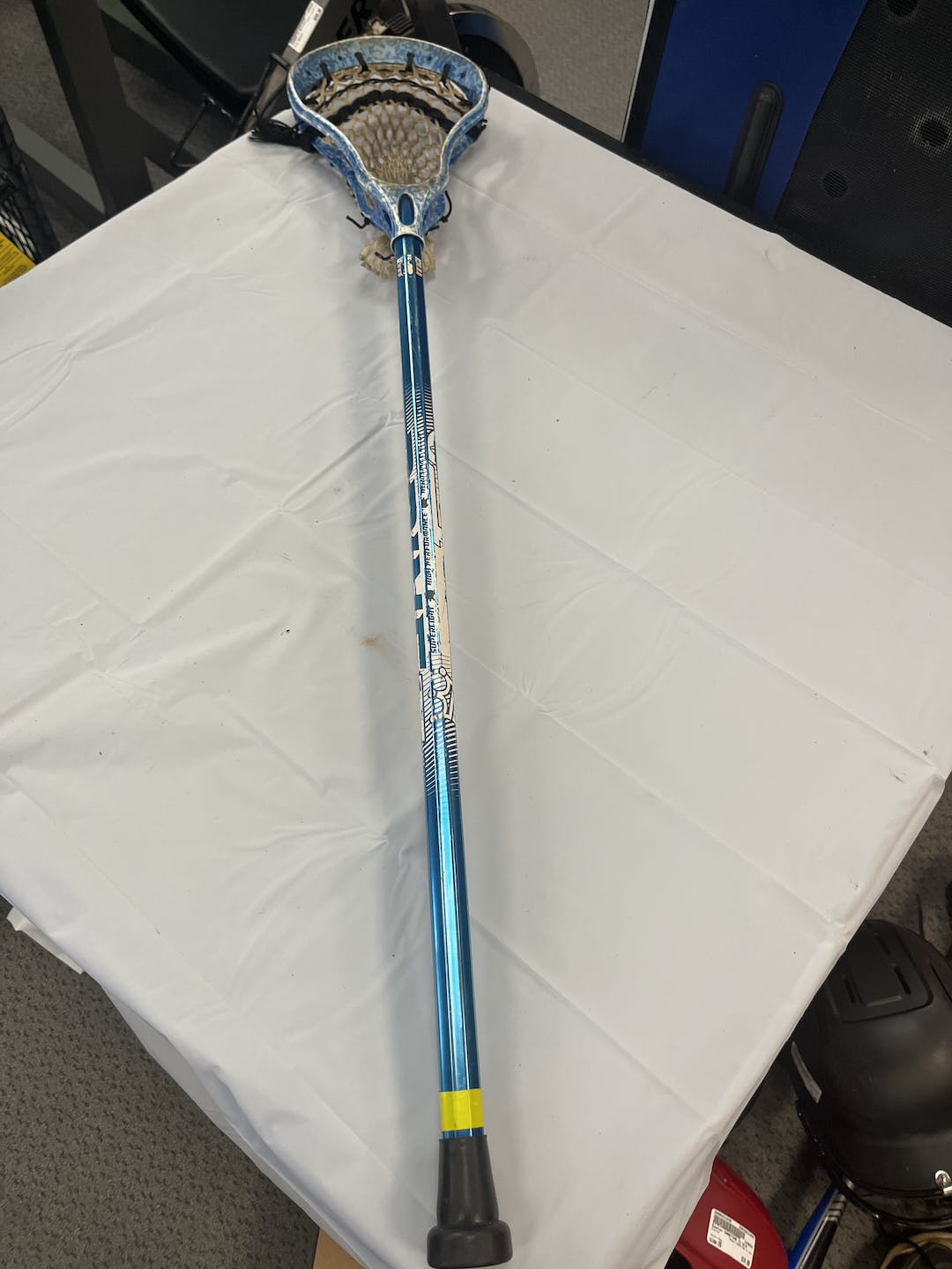 Used Warrior Evolution 40" Aluminum Men's Complete Lacrosse Sticks