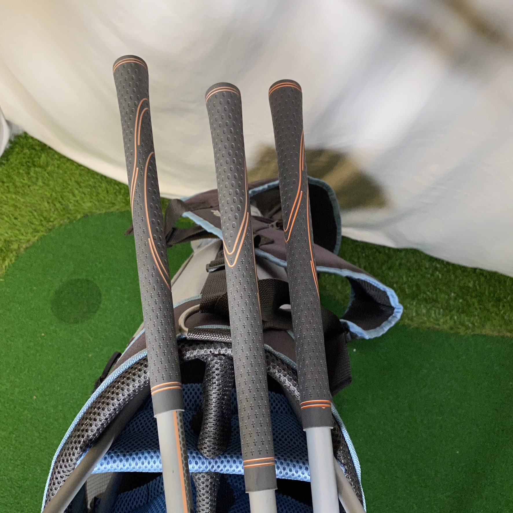 Left Handed Womens Top Flite Mixed Color Golf Club Set With Topflite