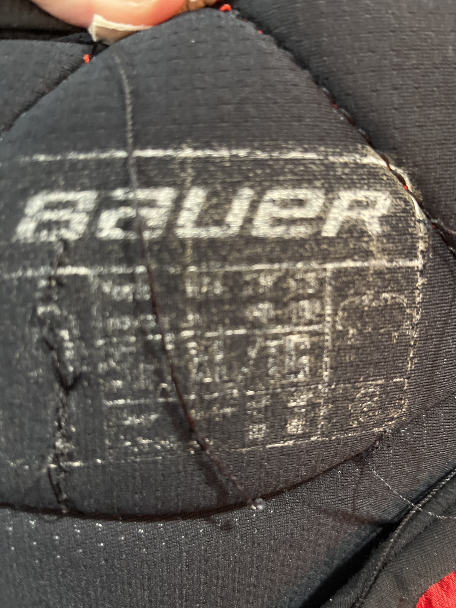 Used Bauer APX 2 Pro Stock Shoulder Pads Large SidelineSwap