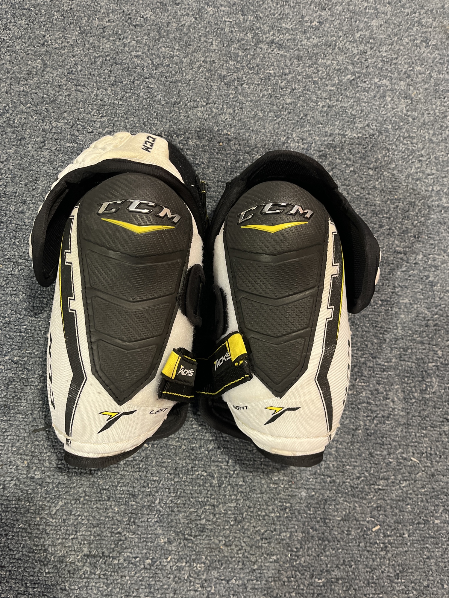 Used CCM Ultra Tacks PRO Pro Stock Elbow Pads Medium A SidelineSwap