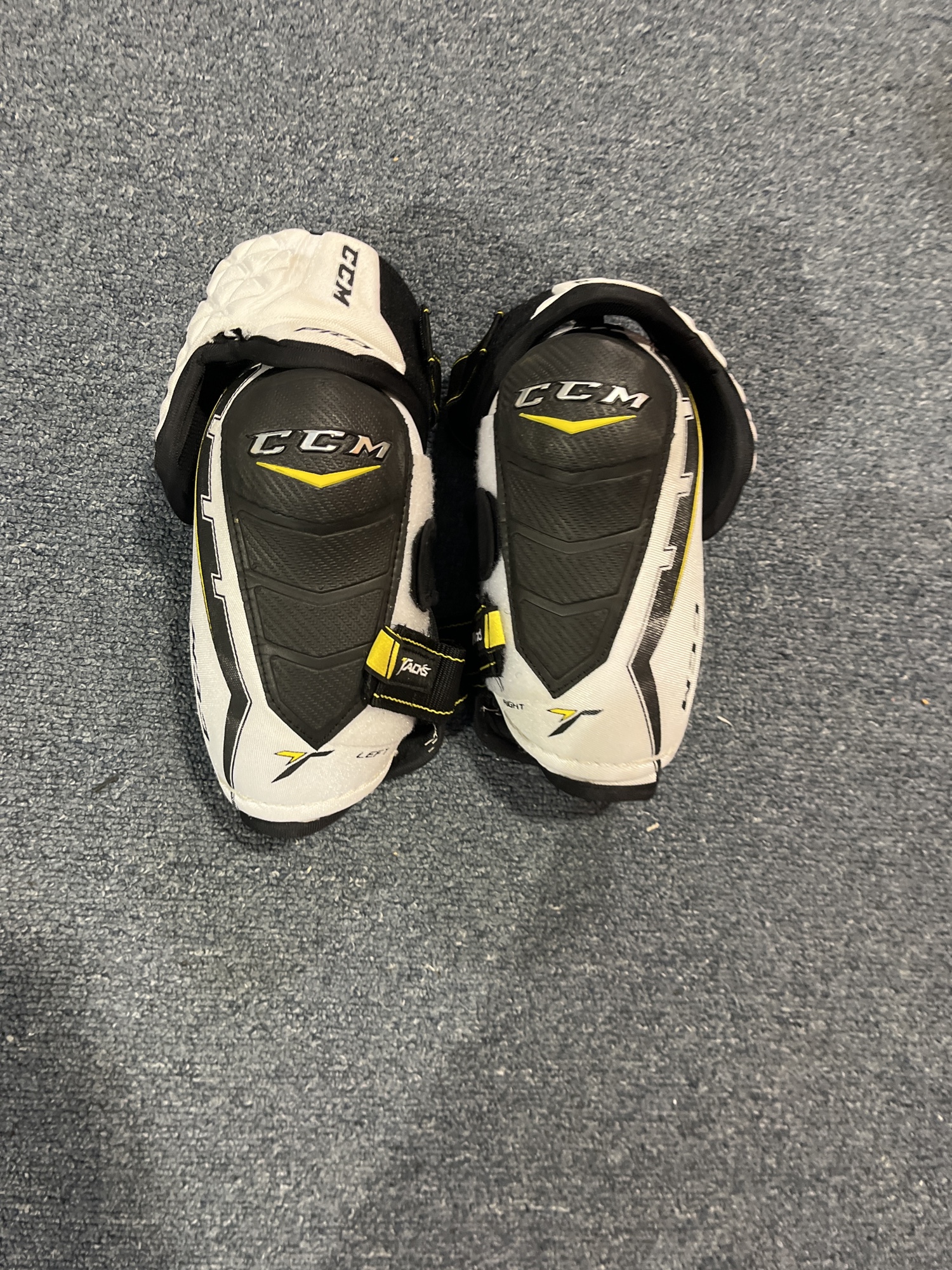 Used CCM Ultra Tacks PRO Pro Stock Elbow Pads Medium B SidelineSwap