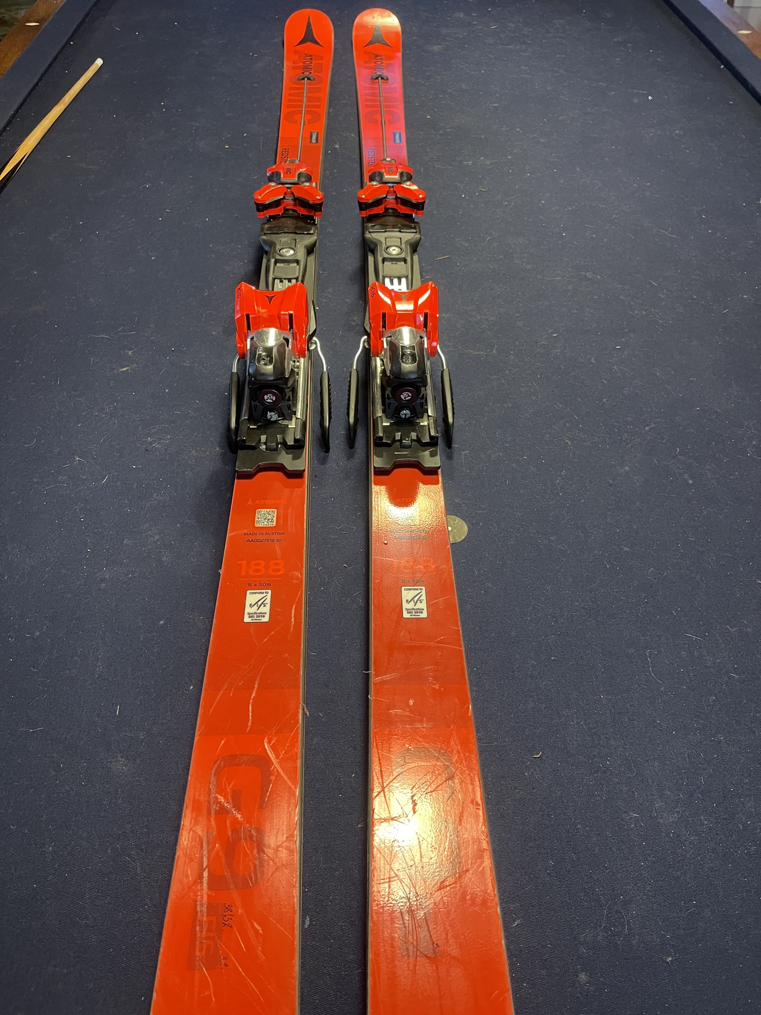 2020 Atomic 188cm Redster G9 Skis With X16 Bindings SidelineSwap