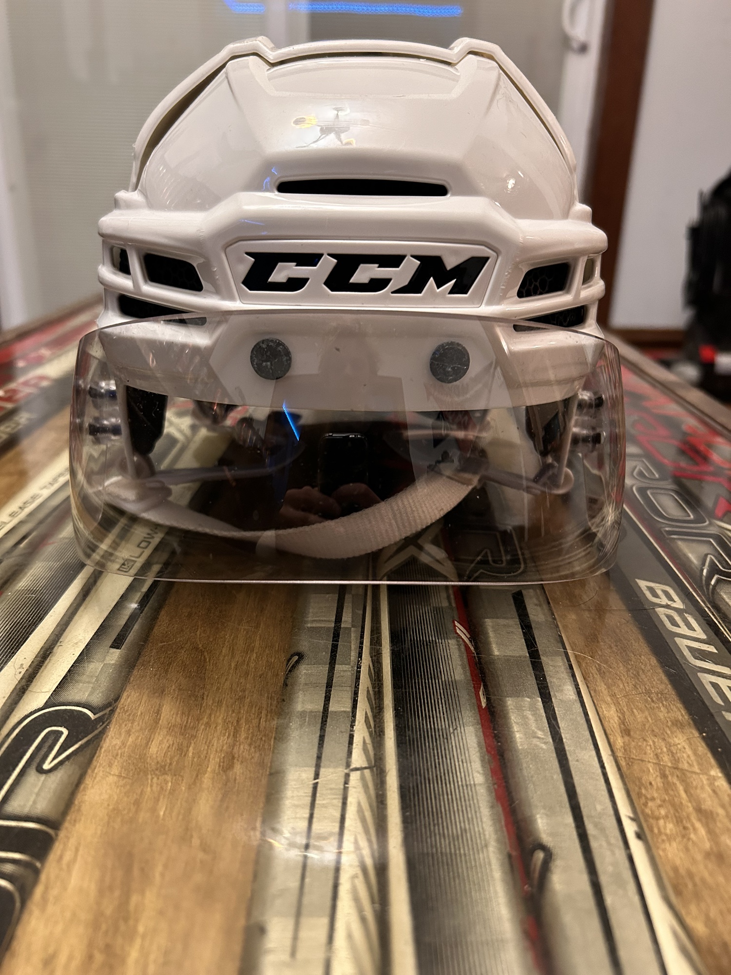 New Medium CCM Super Tacks X Helmet SidelineSwap