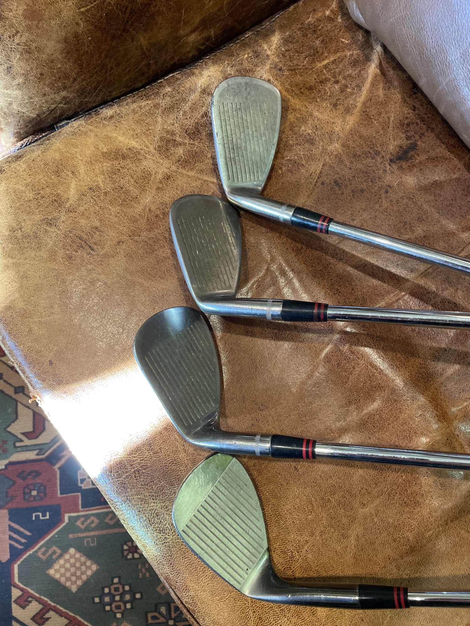 Ben Hogan Edge CFT irons, 39, pitching, gap, lob, and sand wedges