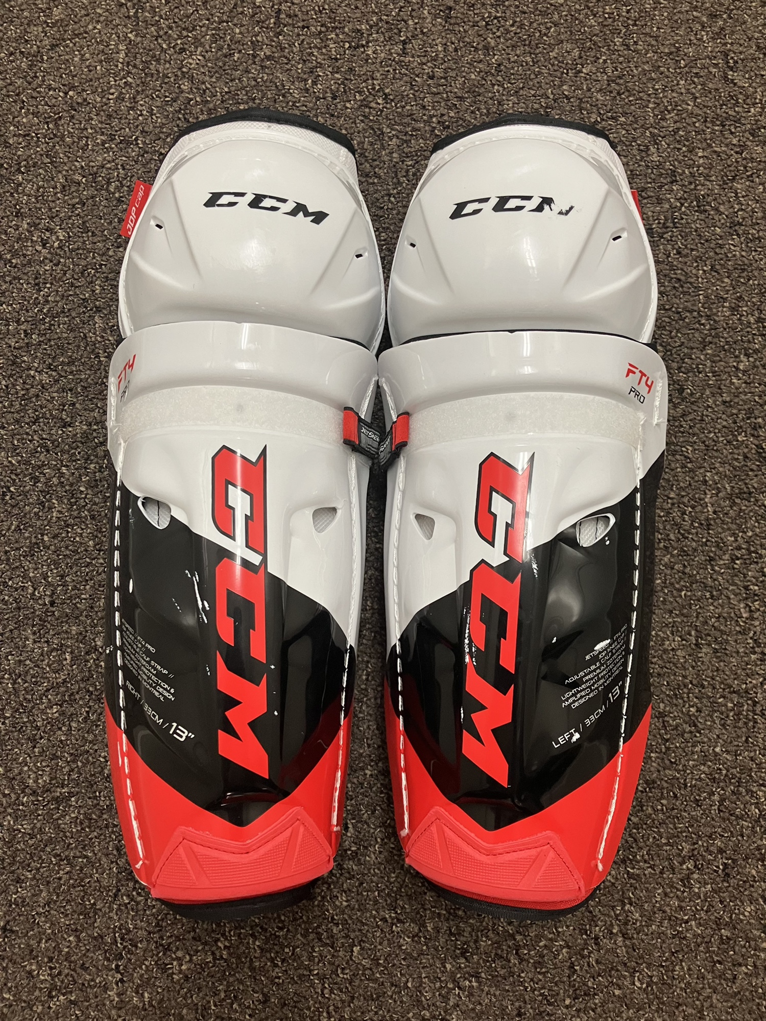 CCM Jetspeed FT4 pro Shin Pads SidelineSwap