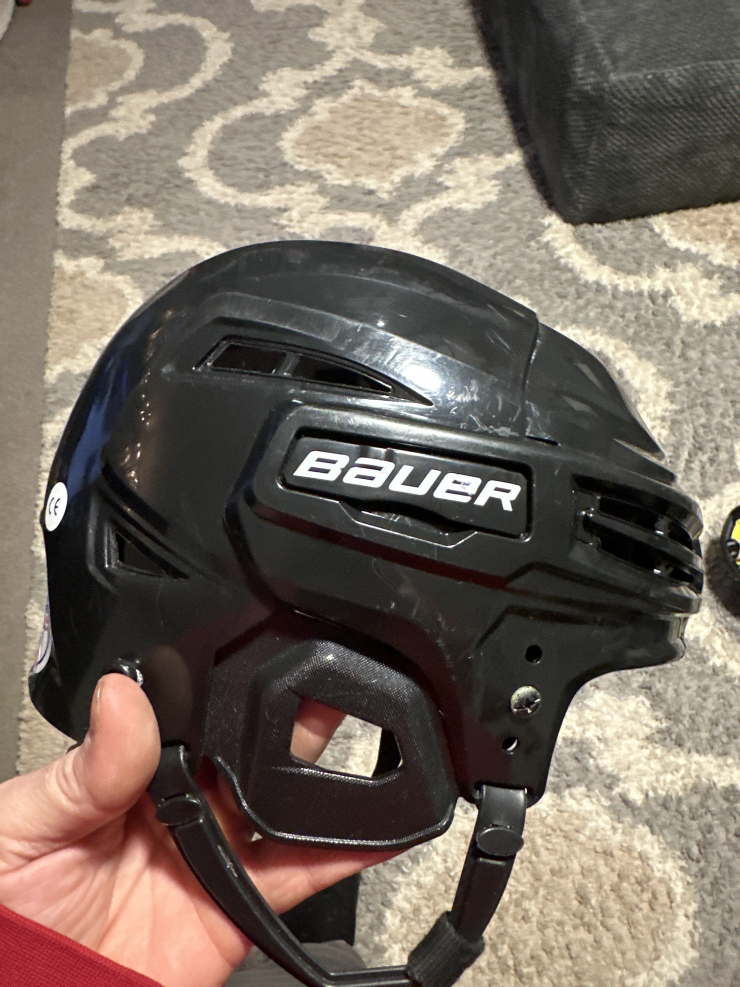 Used Large Bauer IMS 5.0 Helmet SidelineSwap
