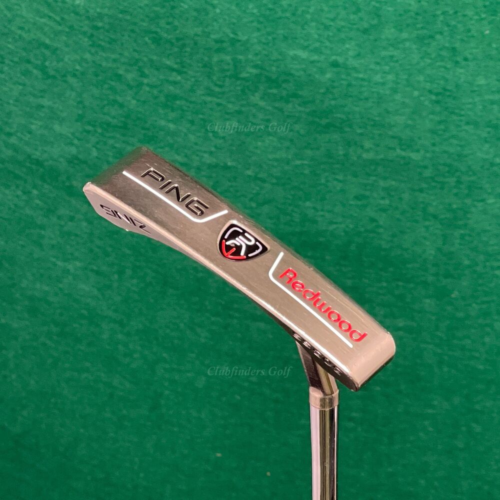 Ping Redwood ZING Nickel 303ss Black Dot 34" Putter Golf Club W/ Super