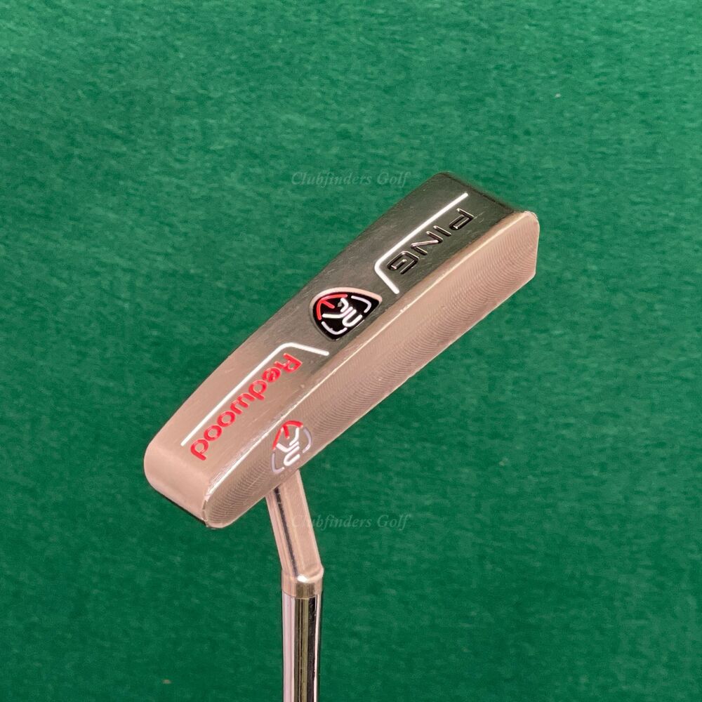 Ping Redwood ZING Nickel 303ss Black Dot 34" Putter Golf Club W/ Super
