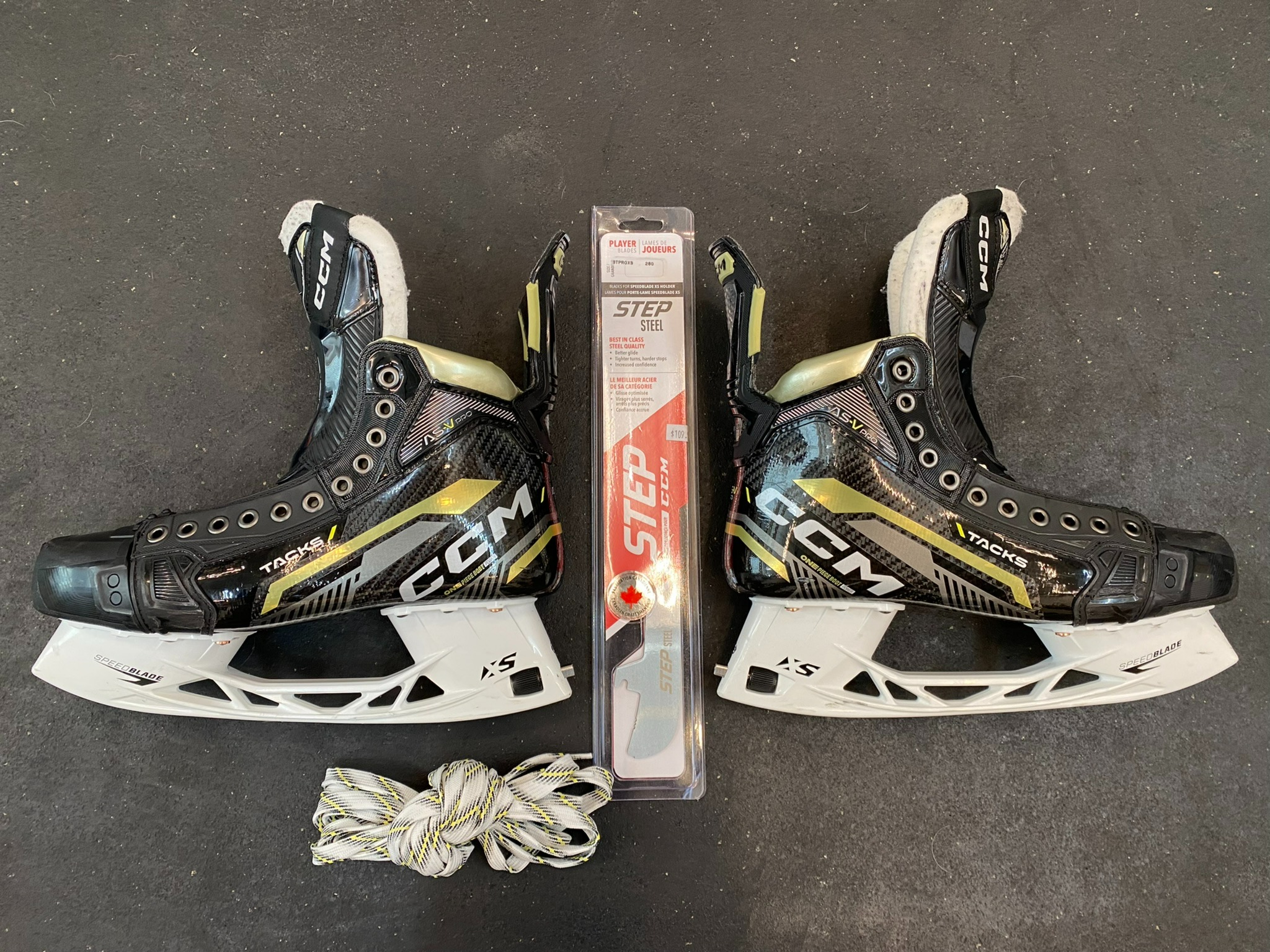 CCM Tacks ASV Pro Hockey Skates Lightly Used Free Shipping