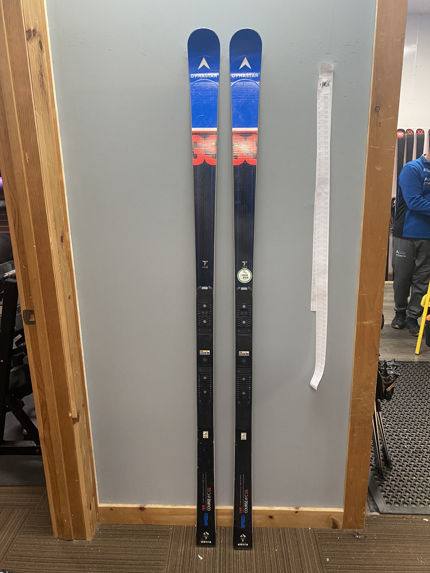 Used Women's 2022 Dynastar 188 cm Racing Speed WC FIS GS Skis Without