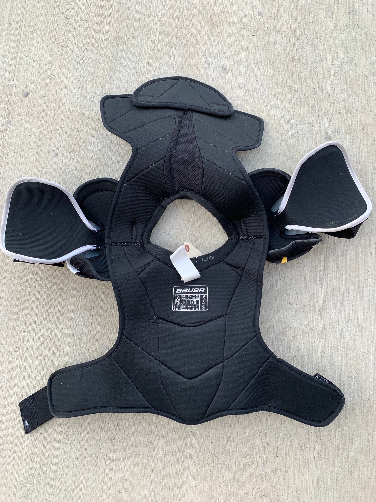 Used Large Bauer Supreme 150 Shoulder Pads SidelineSwap