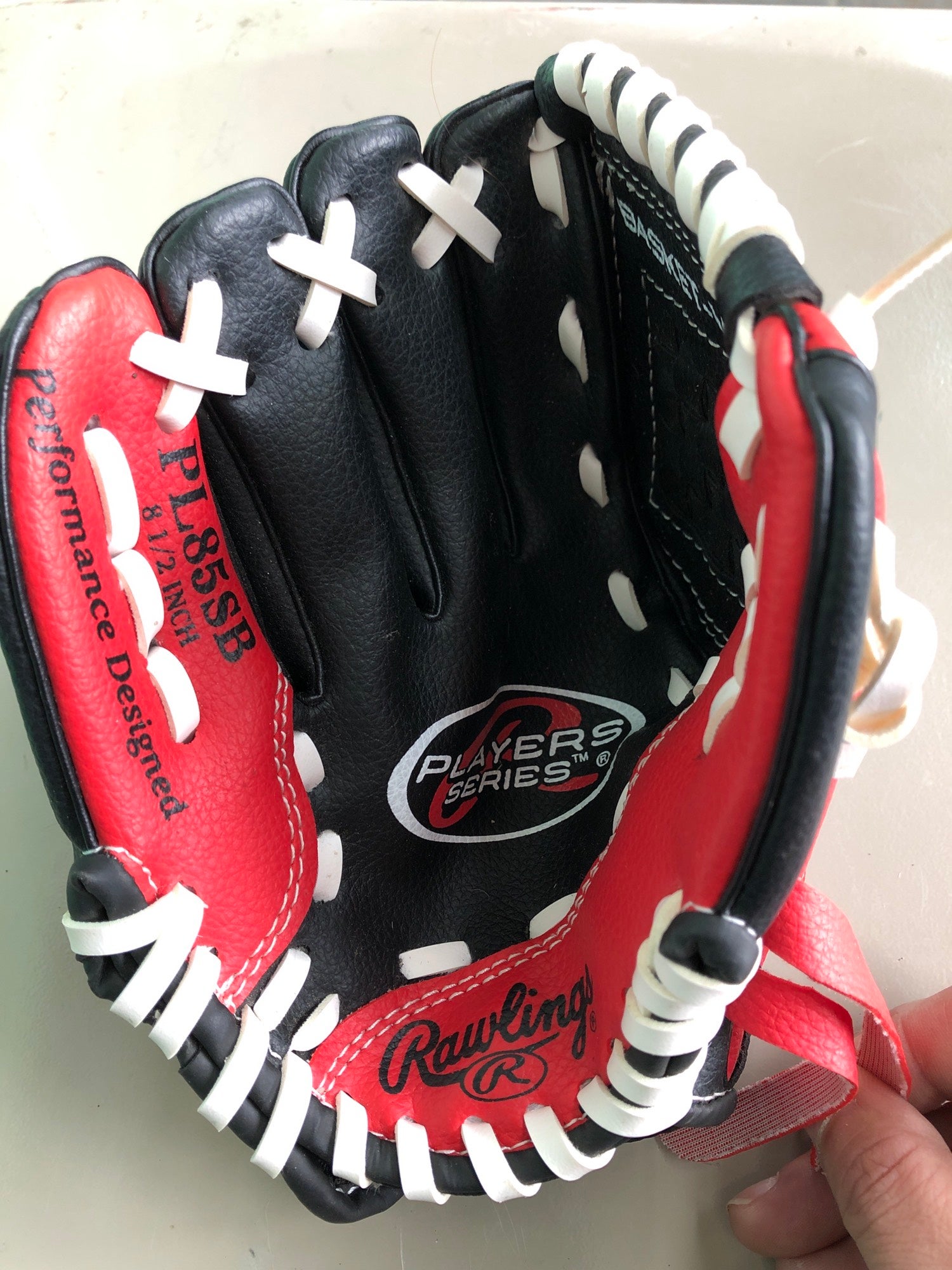 Used Rawlings Player Series LeftHand Throw Infield Baseball Glove (8.5