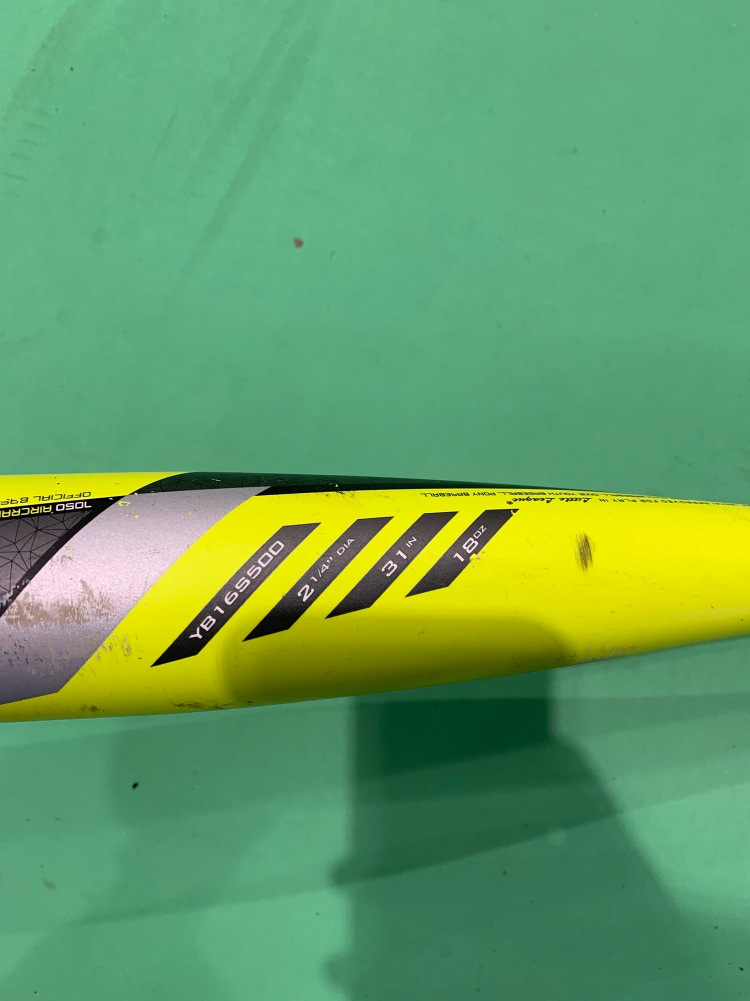 Used USSSA Certified 2016 Easton S500 Alloy Bat 13 18OZ 31" SidelineSwap