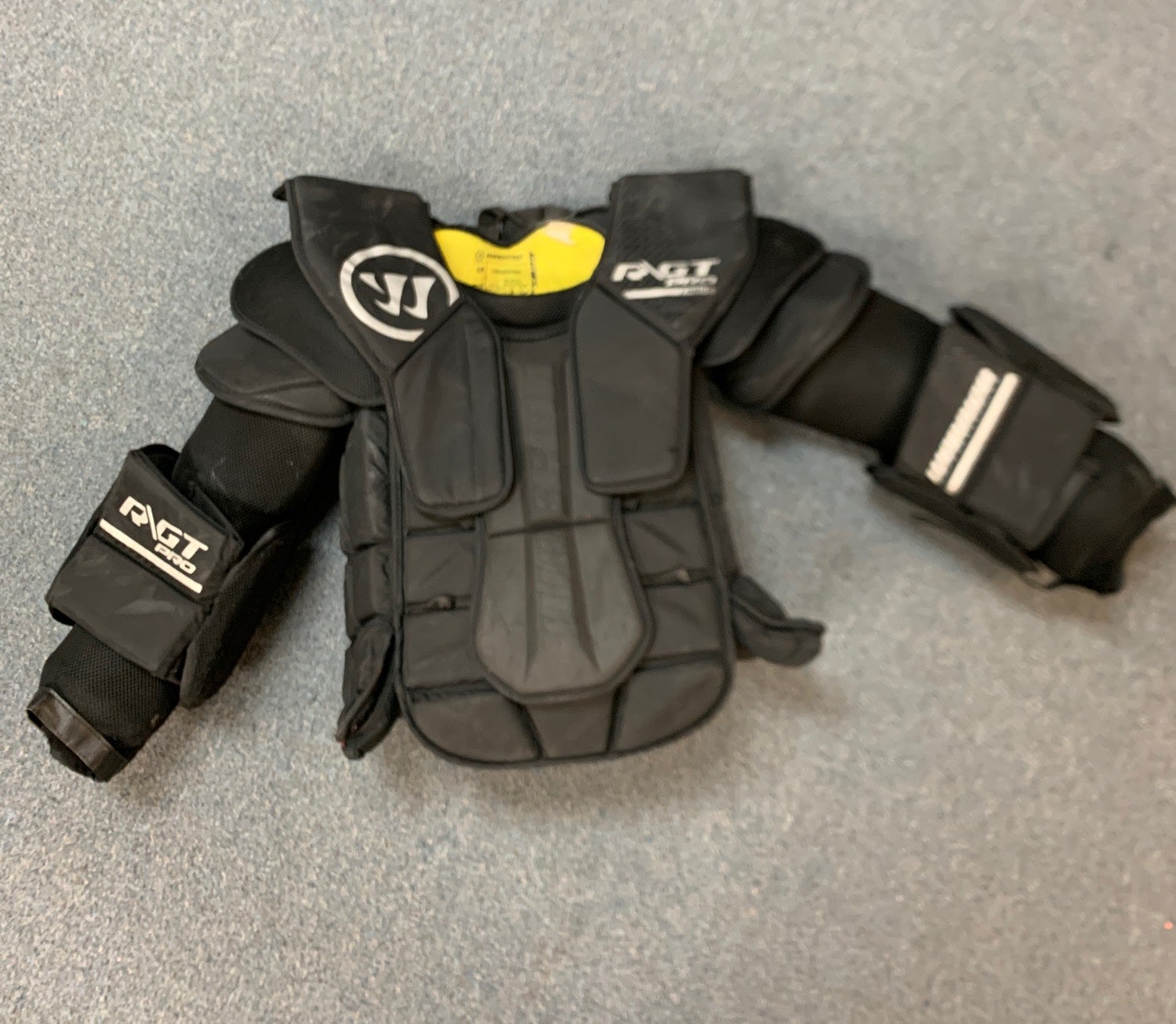 Used Large Warrior Goalie Chest Protector SidelineSwap