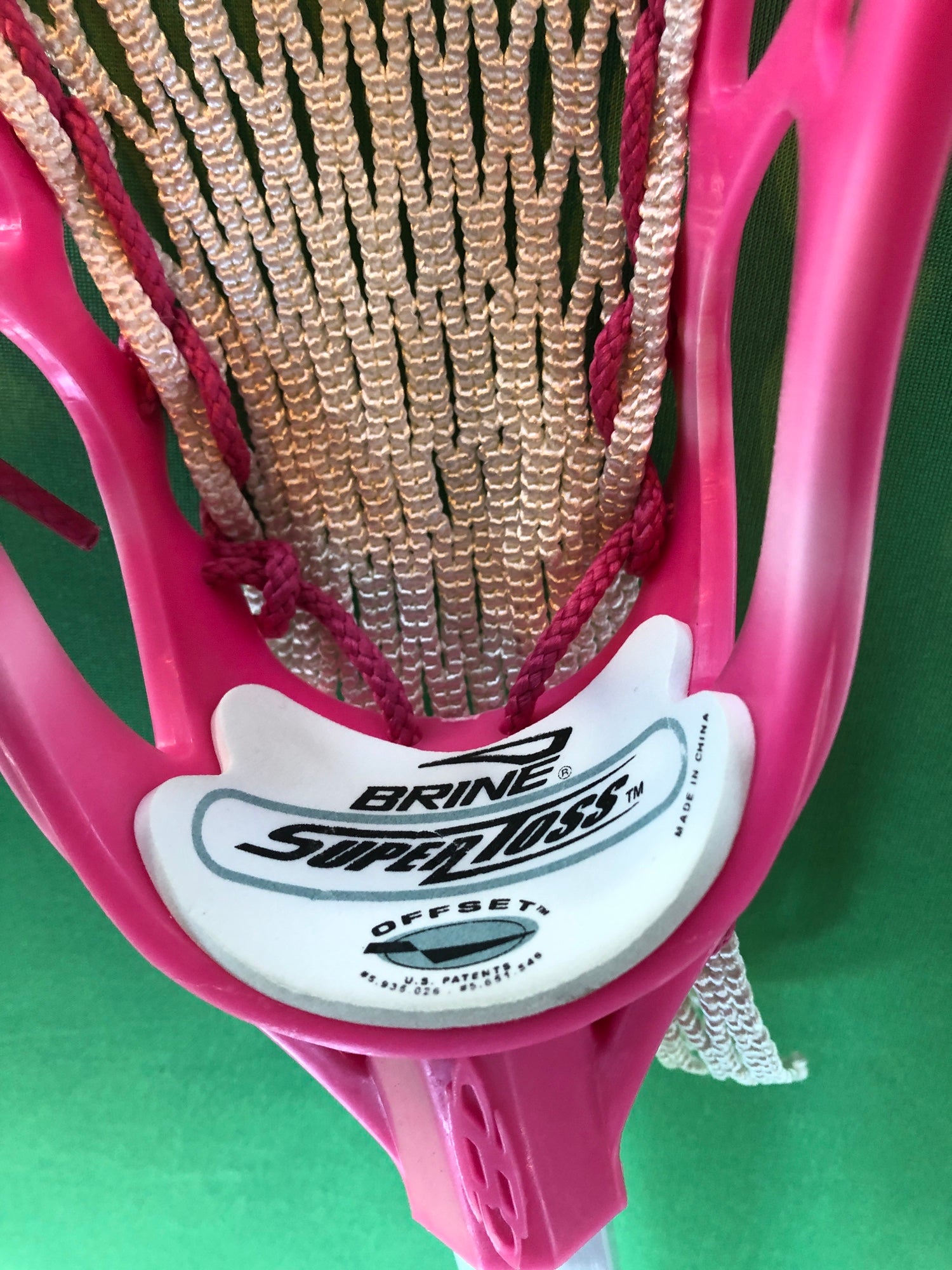 Used Brine Super Toss Mini Lacrosse Stick SidelineSwap