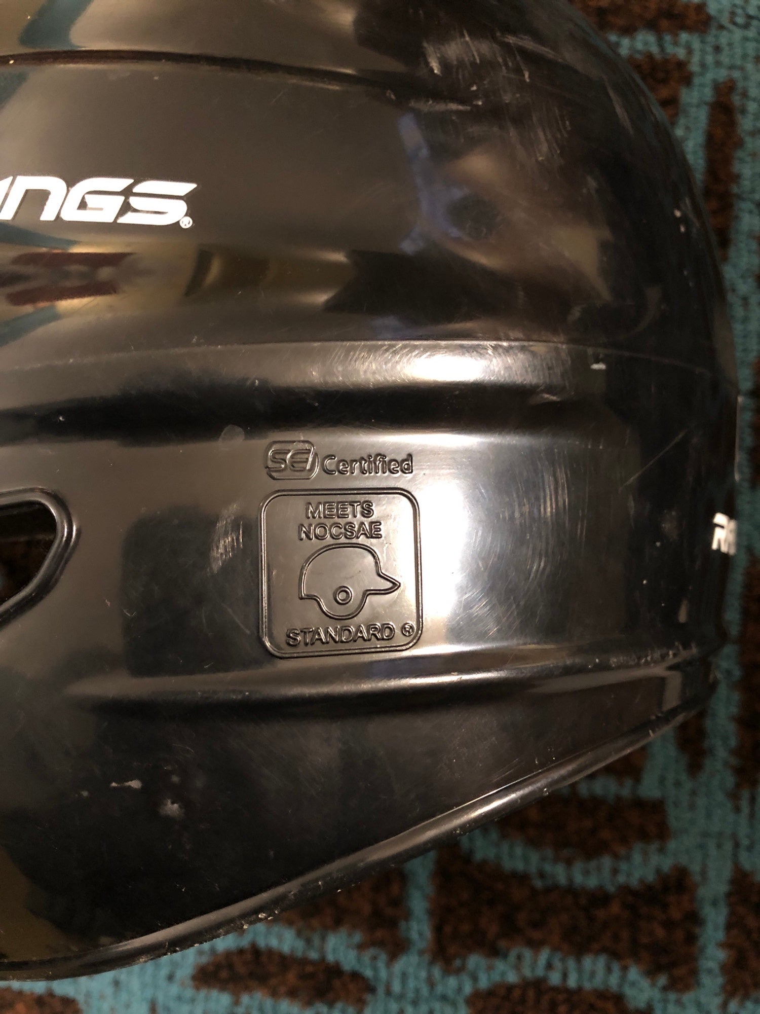 Used Rawlings Vapor Baseball Batting Helmet (6 1/2 7 1/2) SidelineSwap