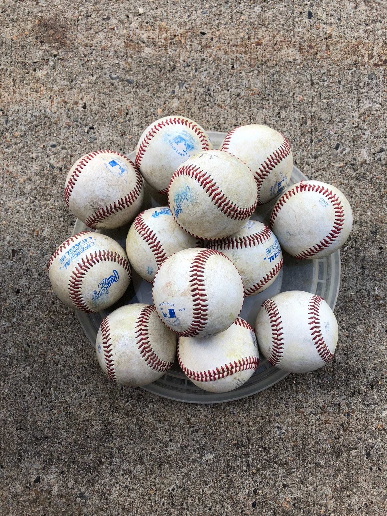 Used Rawlings Baseballs 12 Pack (1 Dozen) SidelineSwap