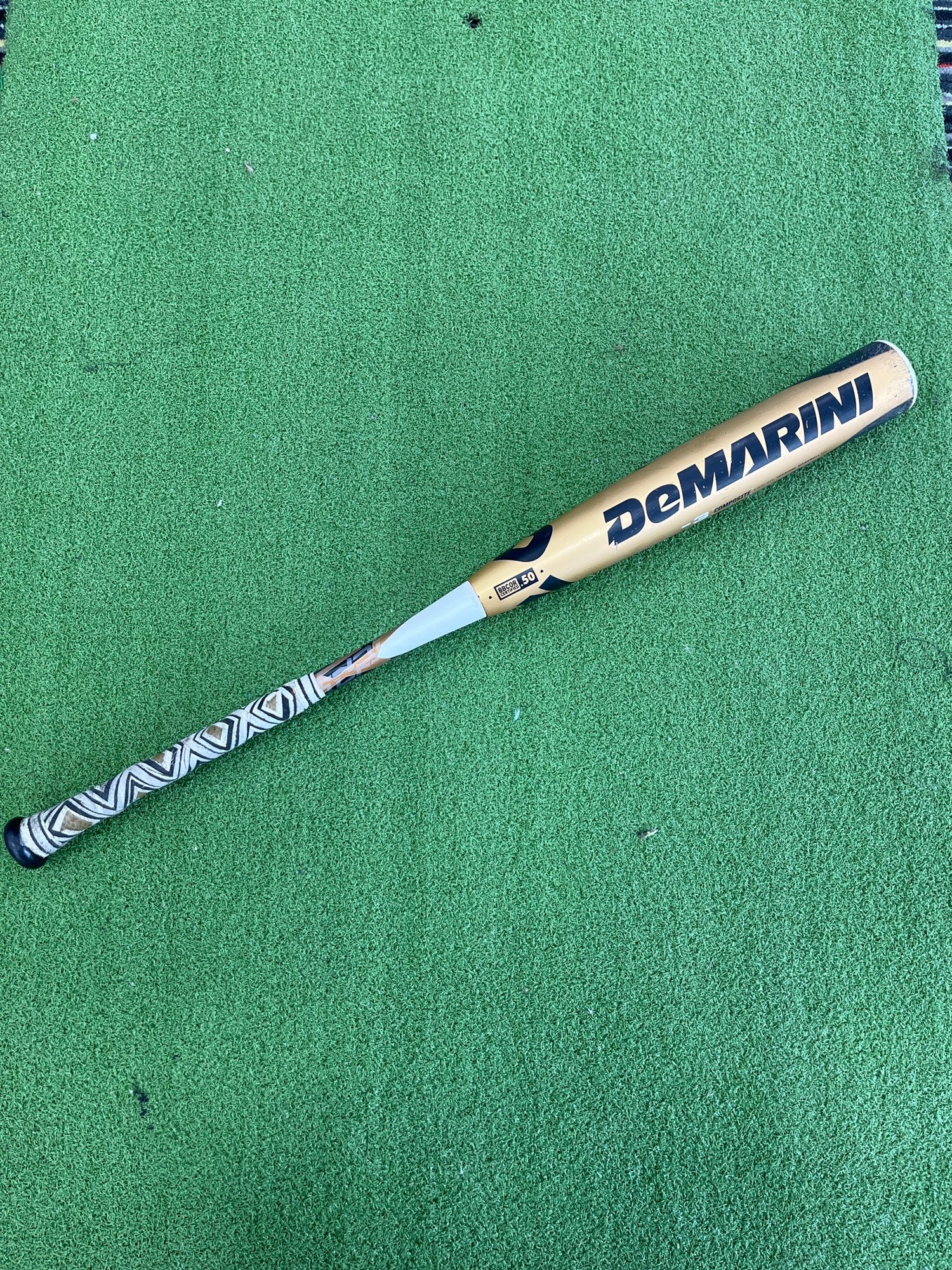 Used BBCOR Certified DeMarini CF 5 Composite Bat 3 30OZ 33" SidelineSwap