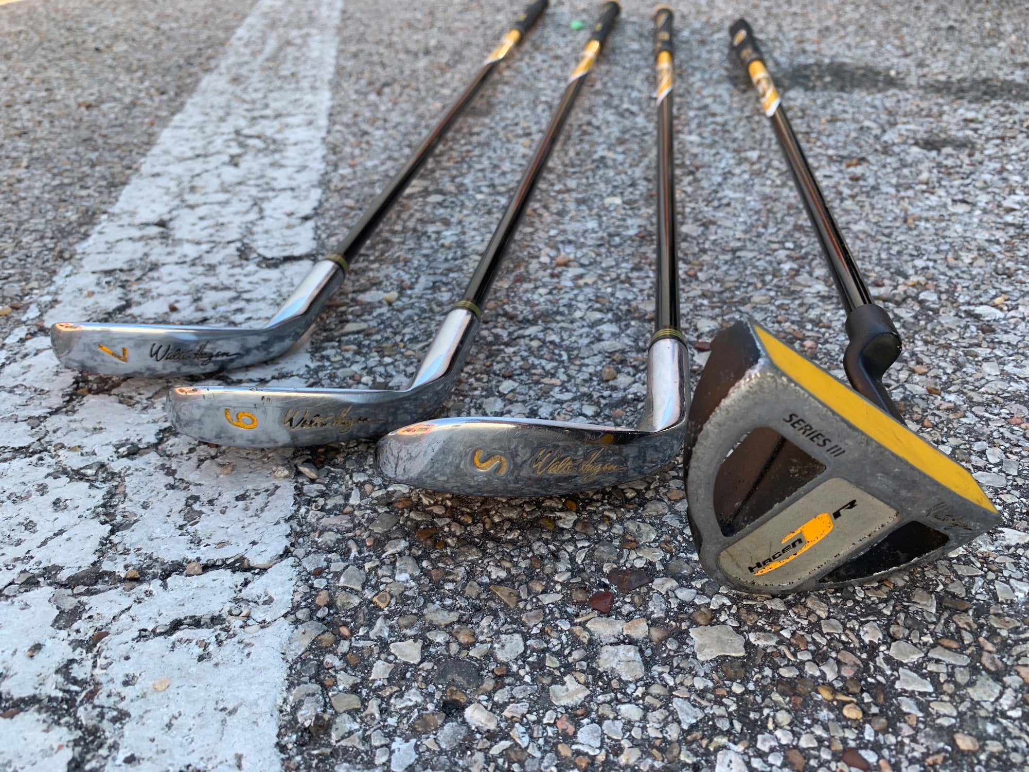 Used Junior Walter Hagen Right Clubs (Full Set) Regular Number of Clubs