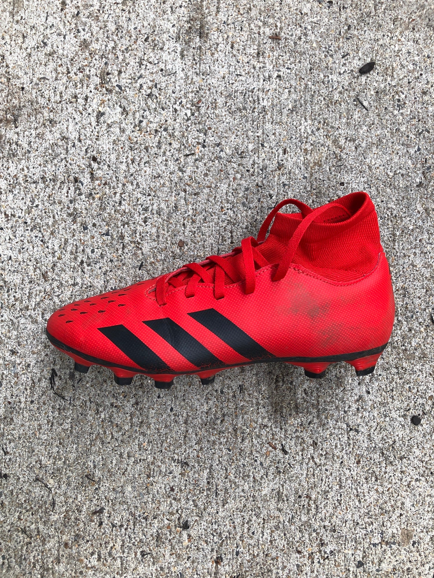 Used Adidas Predator 20.3 FG Soccer Cleats Size Men's 6.5 (W 7.5