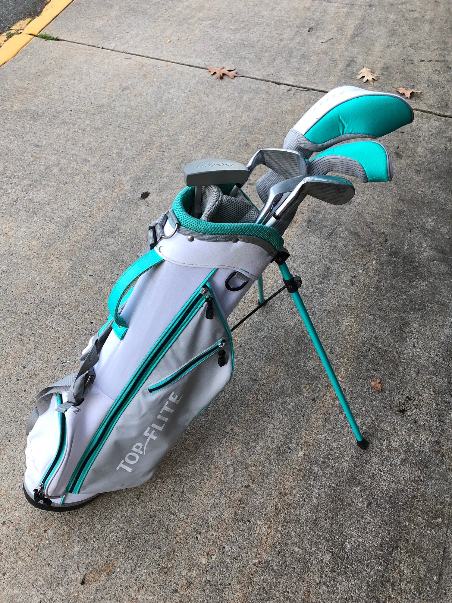 Used Top Flite RightHanded Junior Golf Club Set (Number of Clubs 6) SidelineSwap