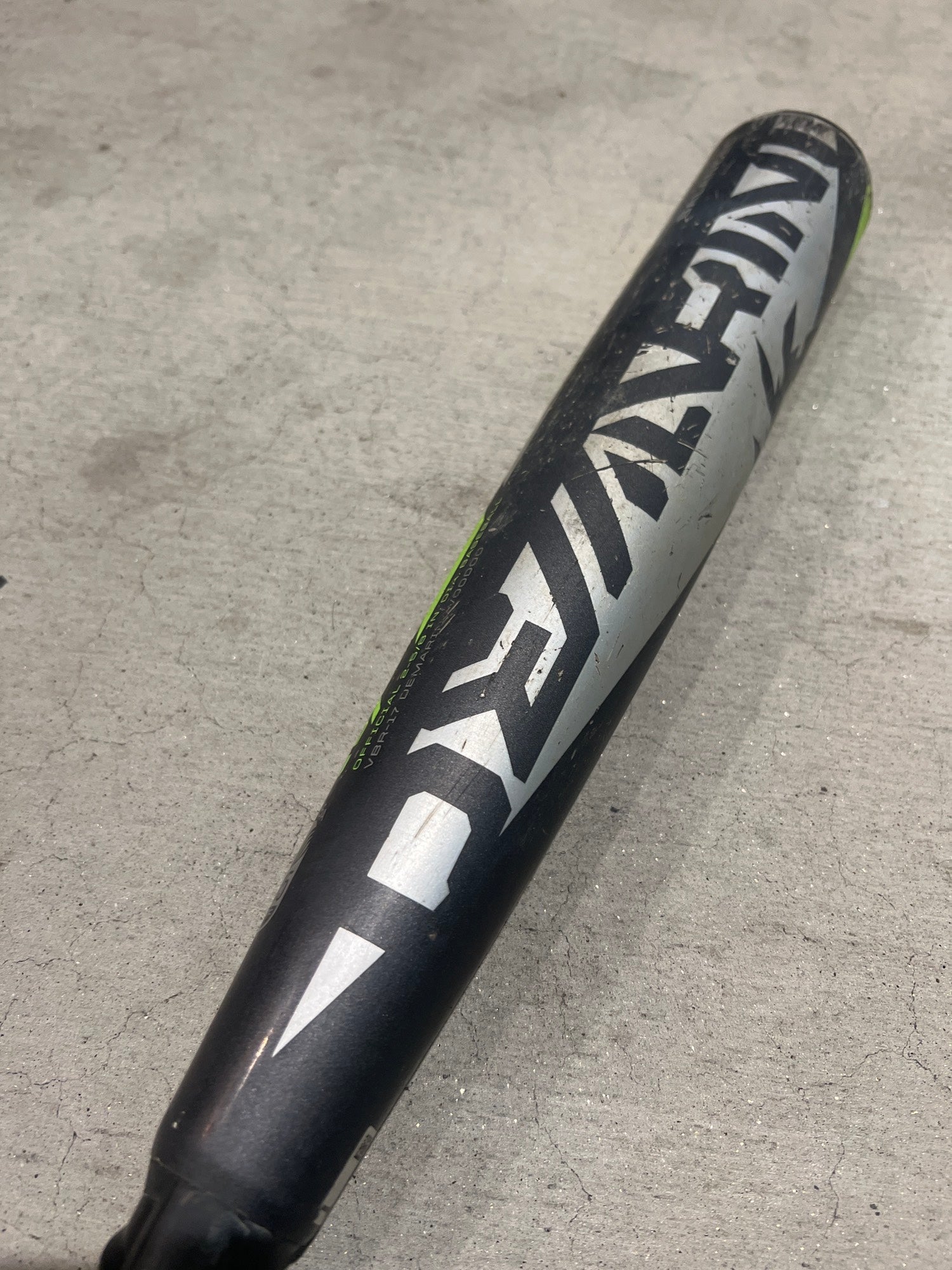 Used USSSA Certified DeMarini Voodoo Balanced Hybrid Bat 9 23OZ 32