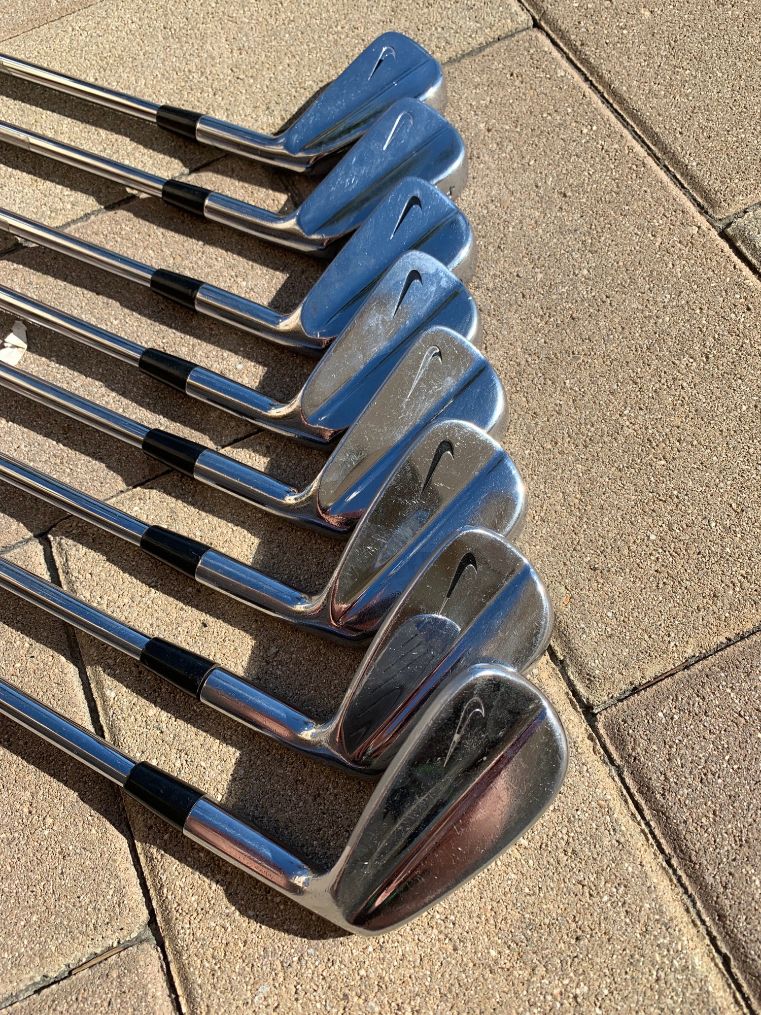 Used Men's Nike Blades Right Iron Set Regular Steel SidelineSwap