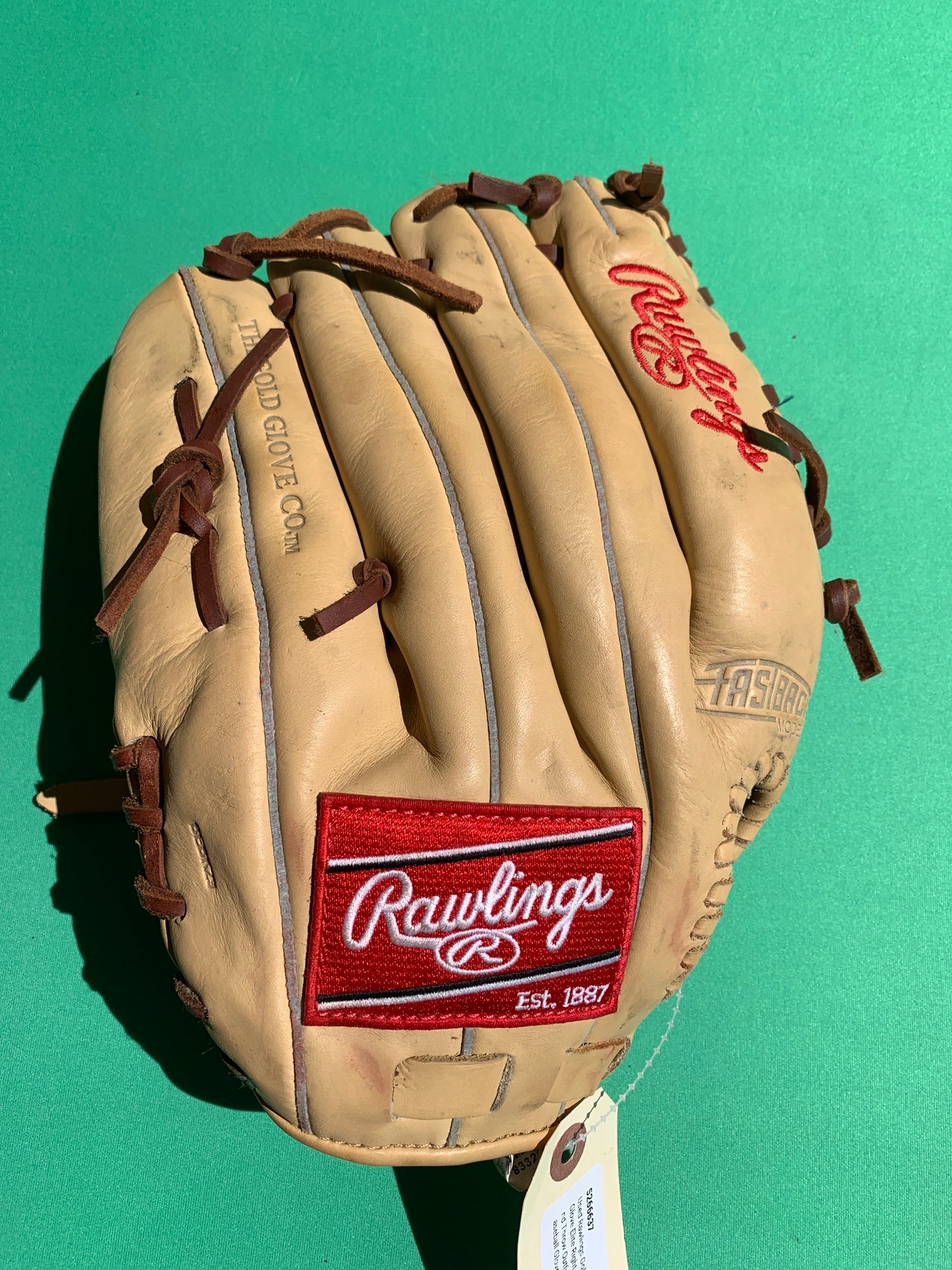 Used Rawlings Gold Glove Elite Right Hand Throw Outfield Baseball Glove