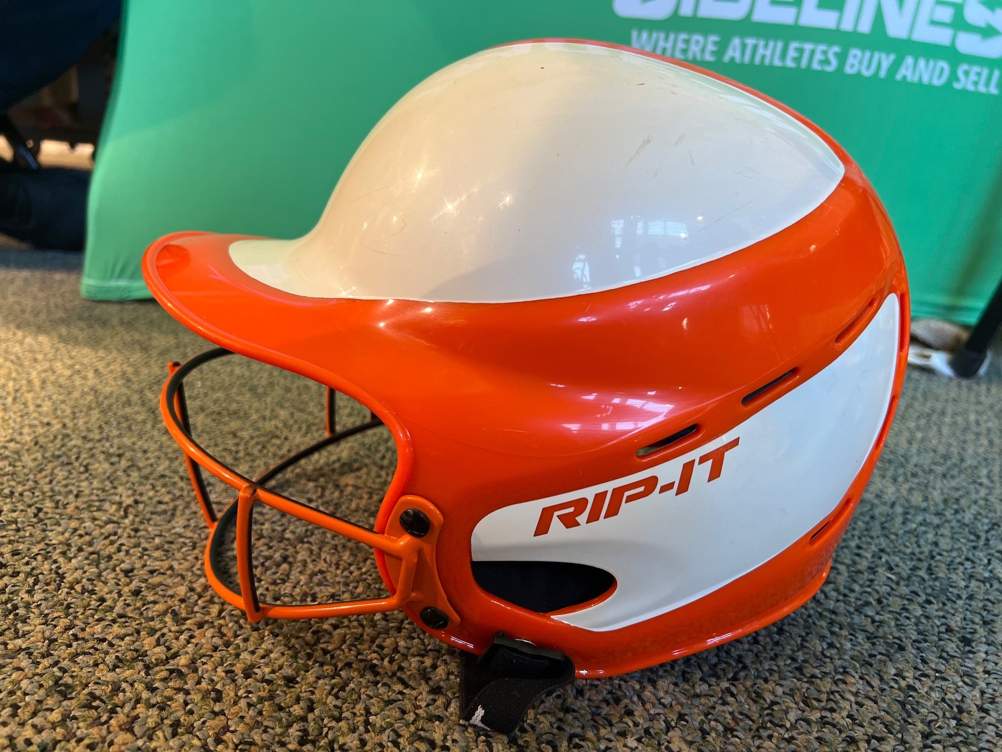 Used Small / Medium Rip It Vision Pro Batting Helmet SidelineSwap