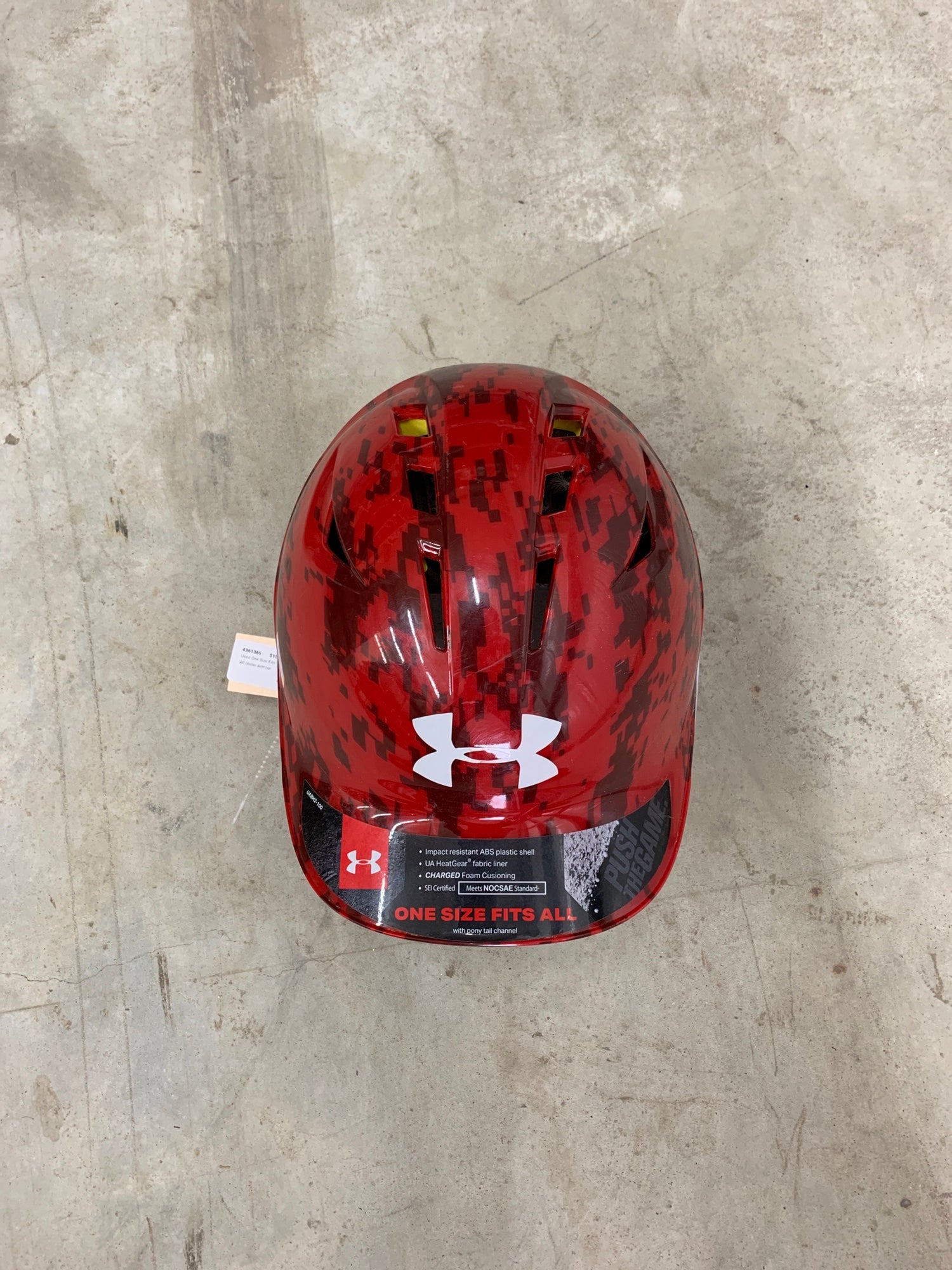 Used One Size Fits All Under Armour UABH2 Batting Helmet SidelineSwap